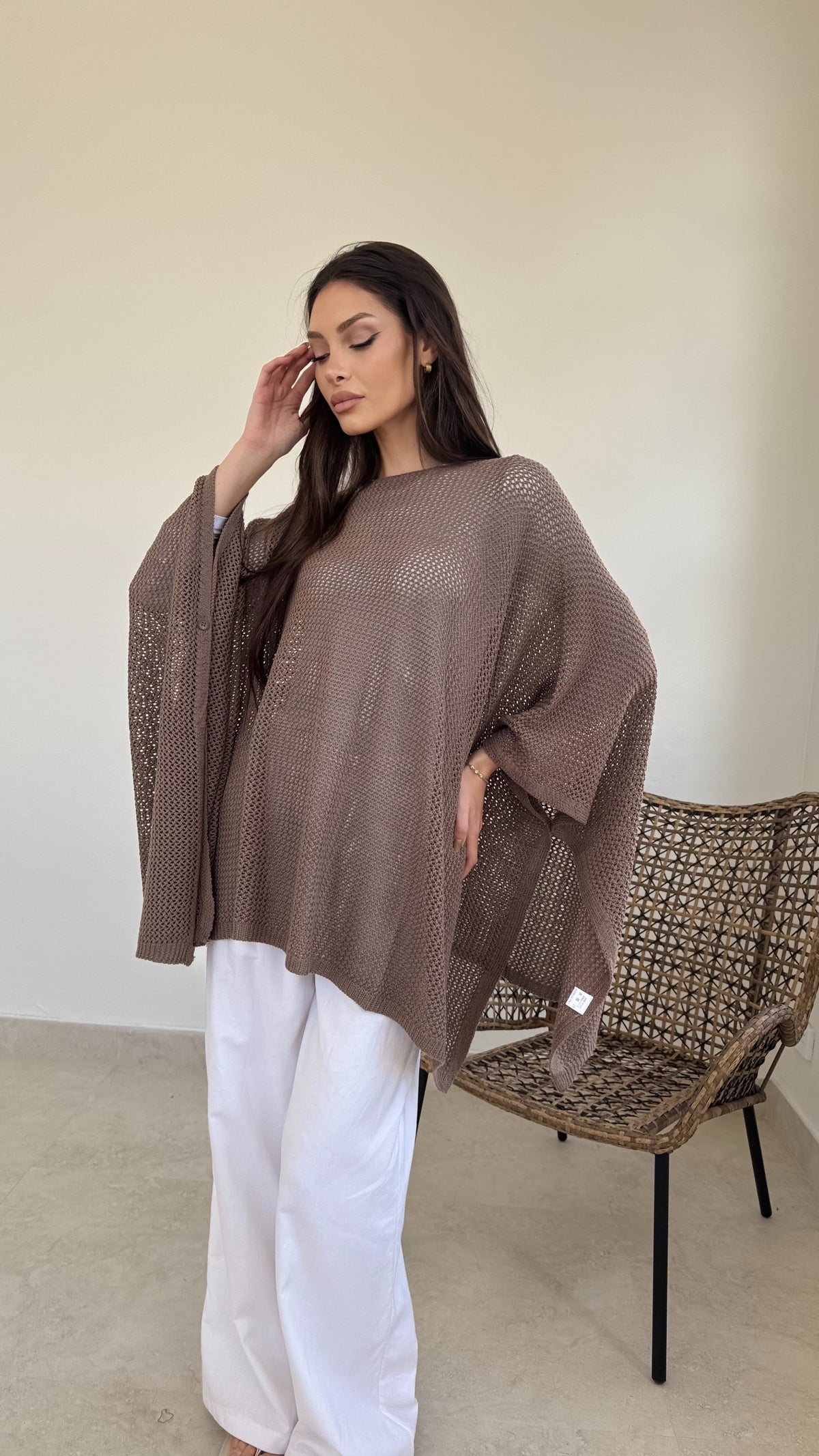 Crochet poncho