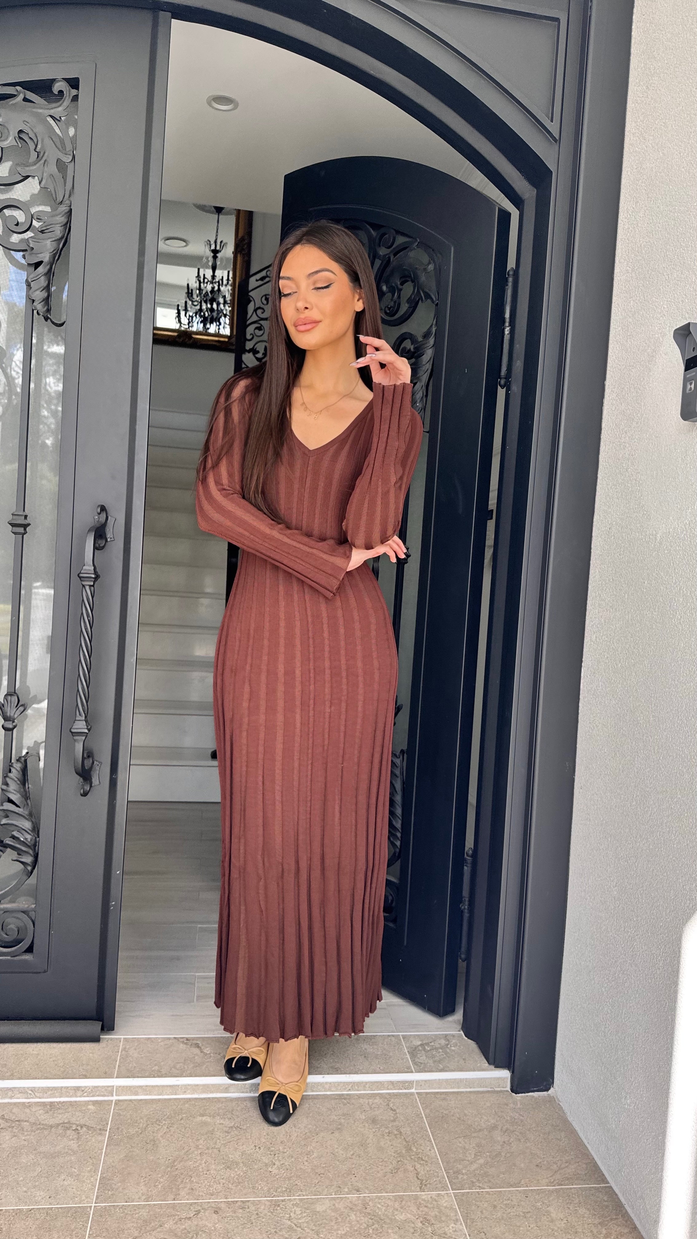 Lia knit dress