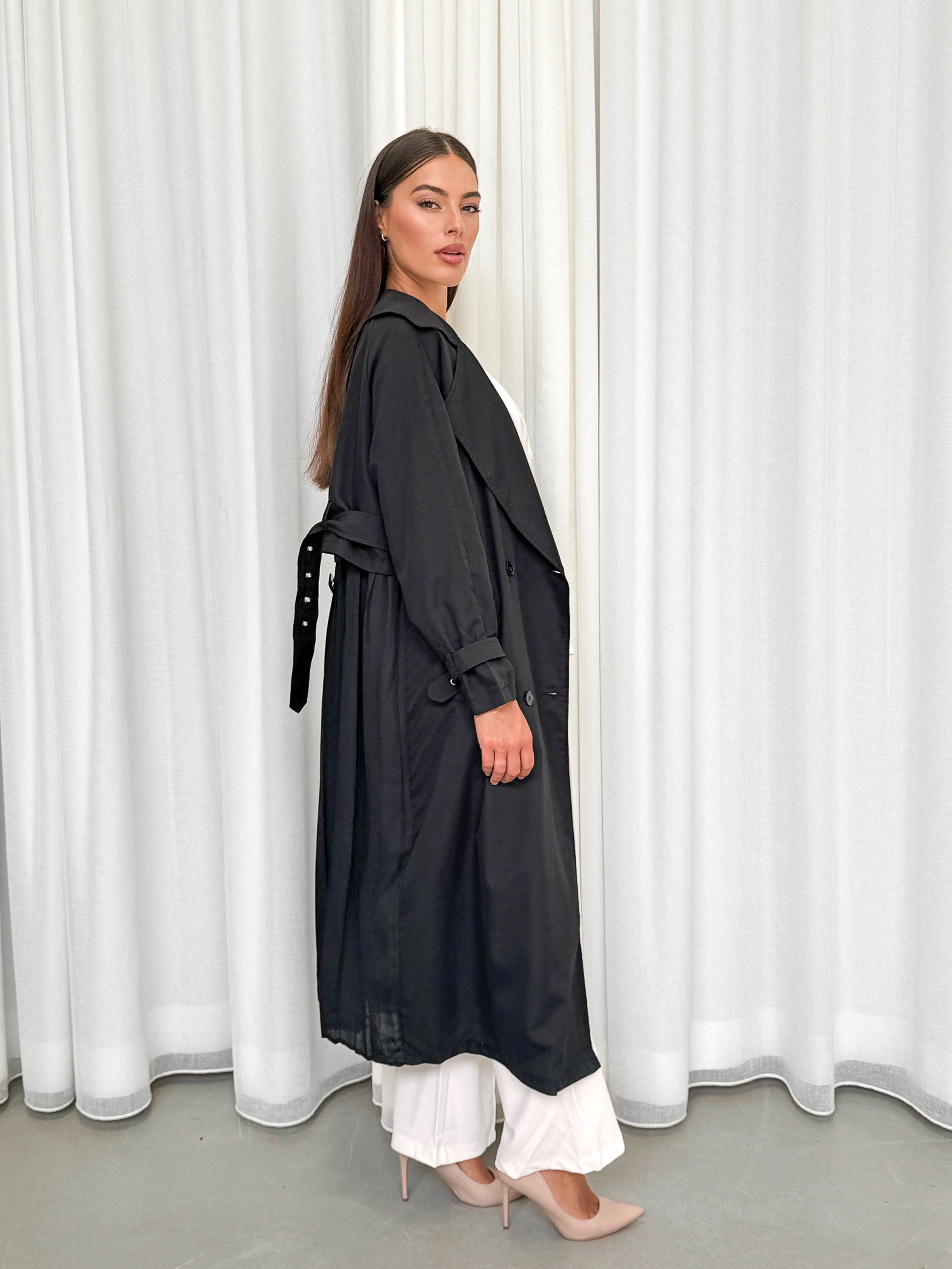 Miorah Pleat back trench