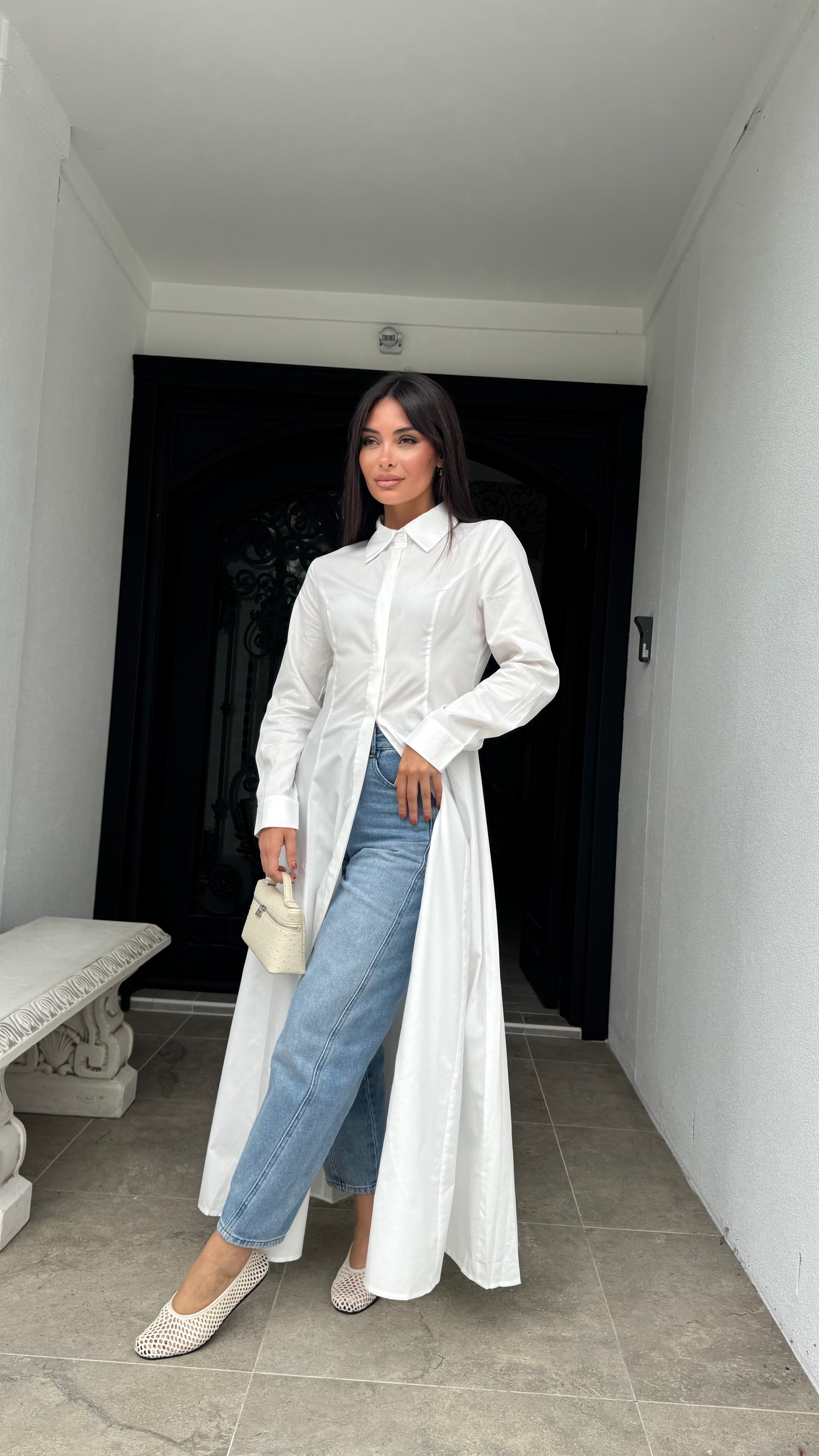 Effortless shirt dress