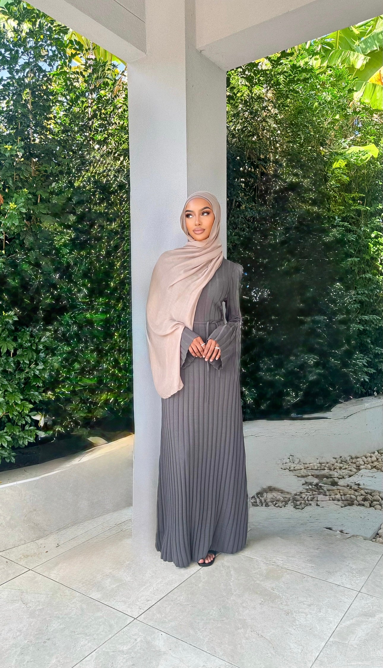 Miorah bell sleeve Dress