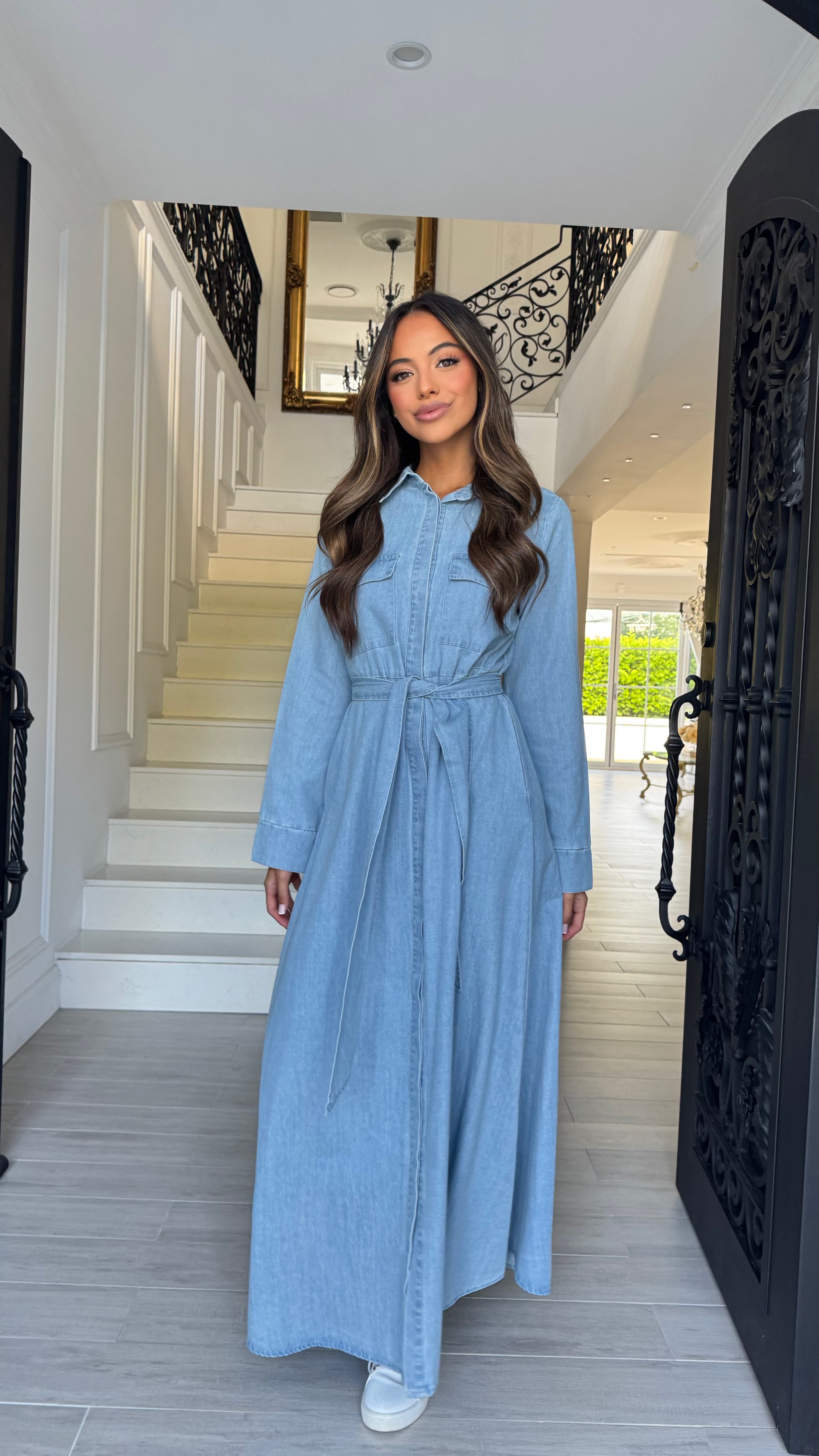 Alira Denim Dress