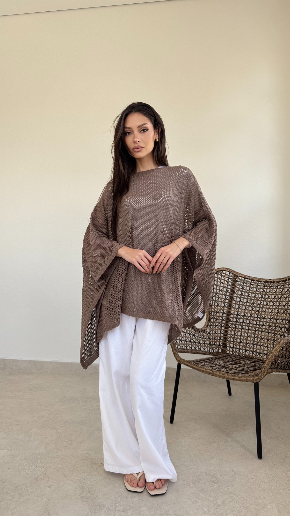 Crochet poncho