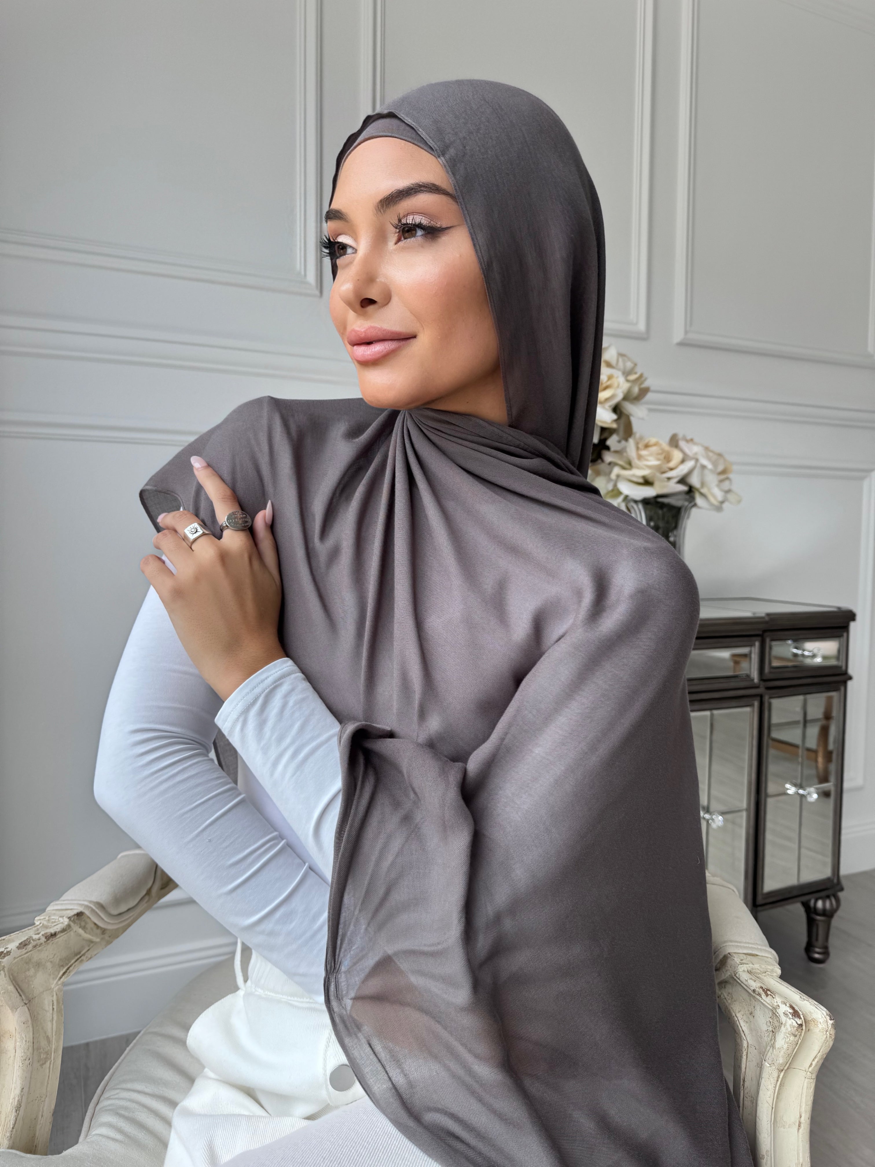 Ash modal scarf
