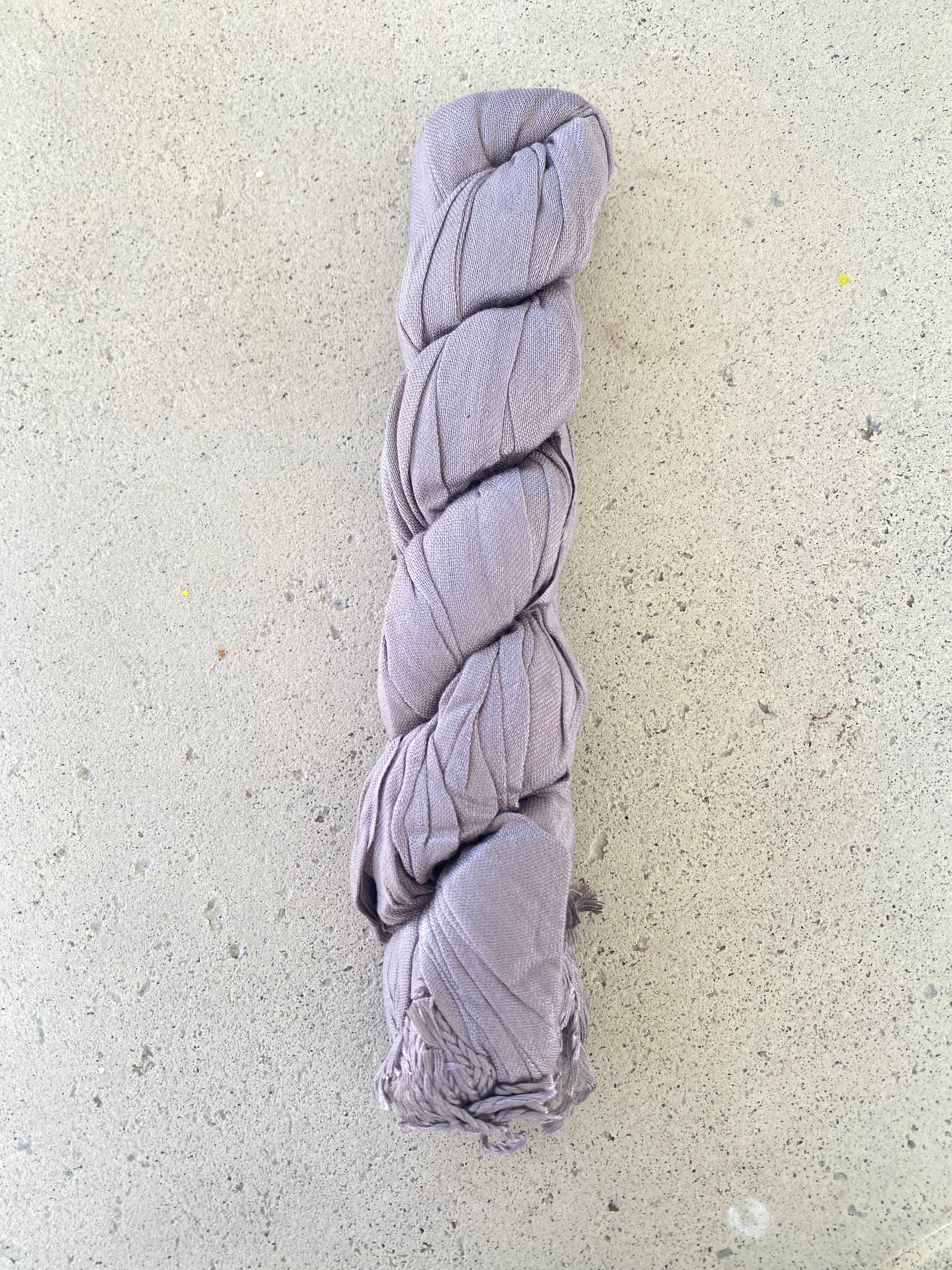 Twisted Tassel Scarf