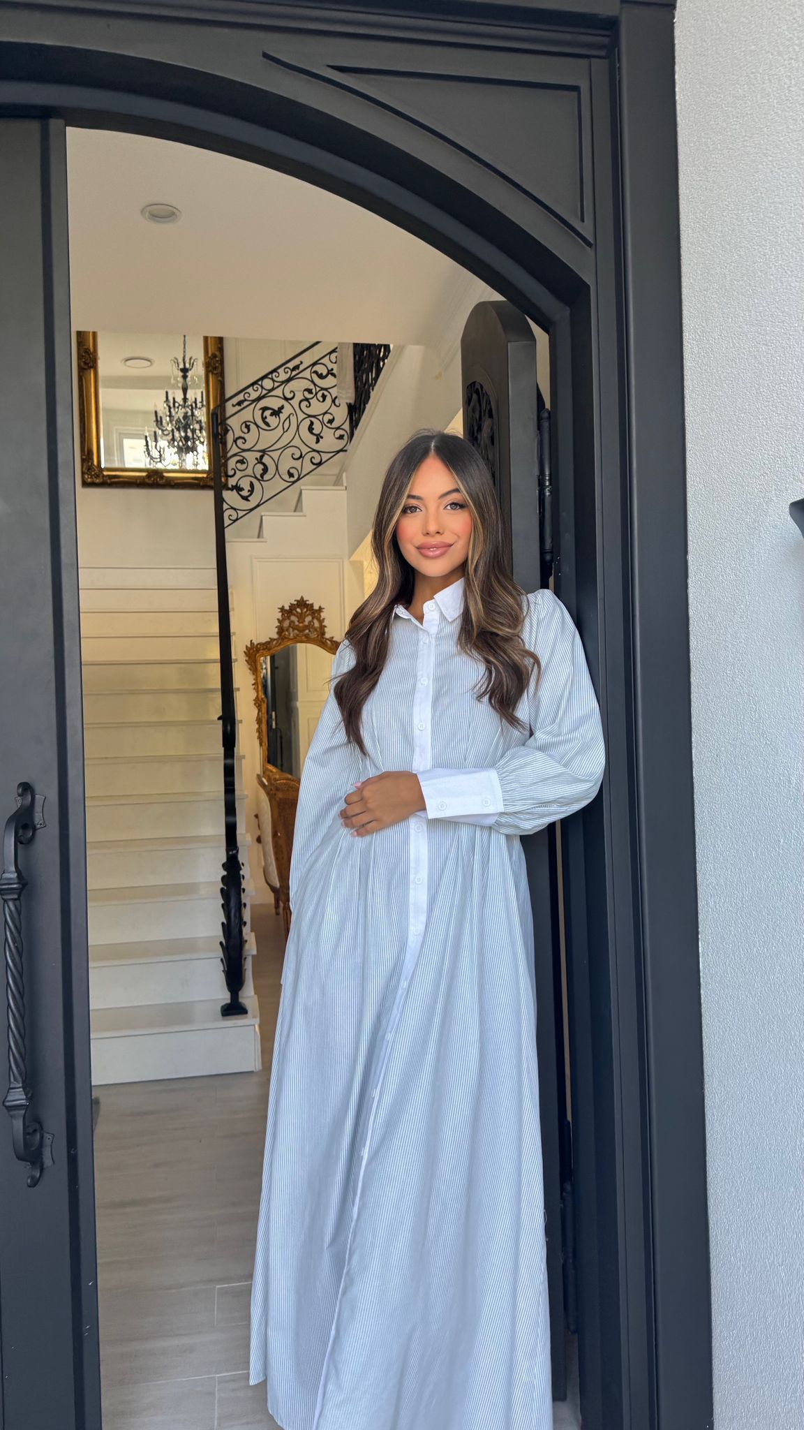 Classic Stripe Dress