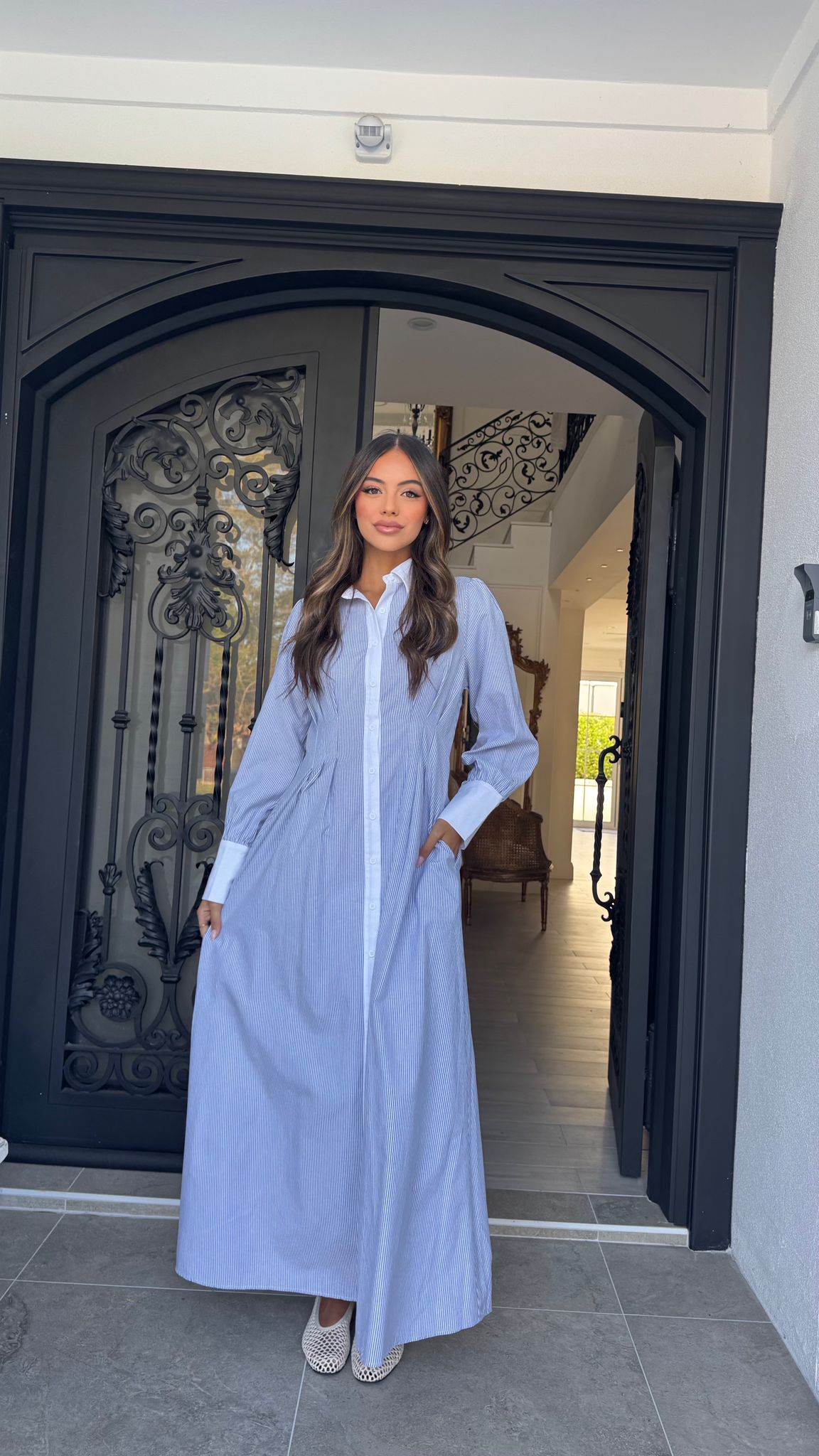 Classic Stripe Dress