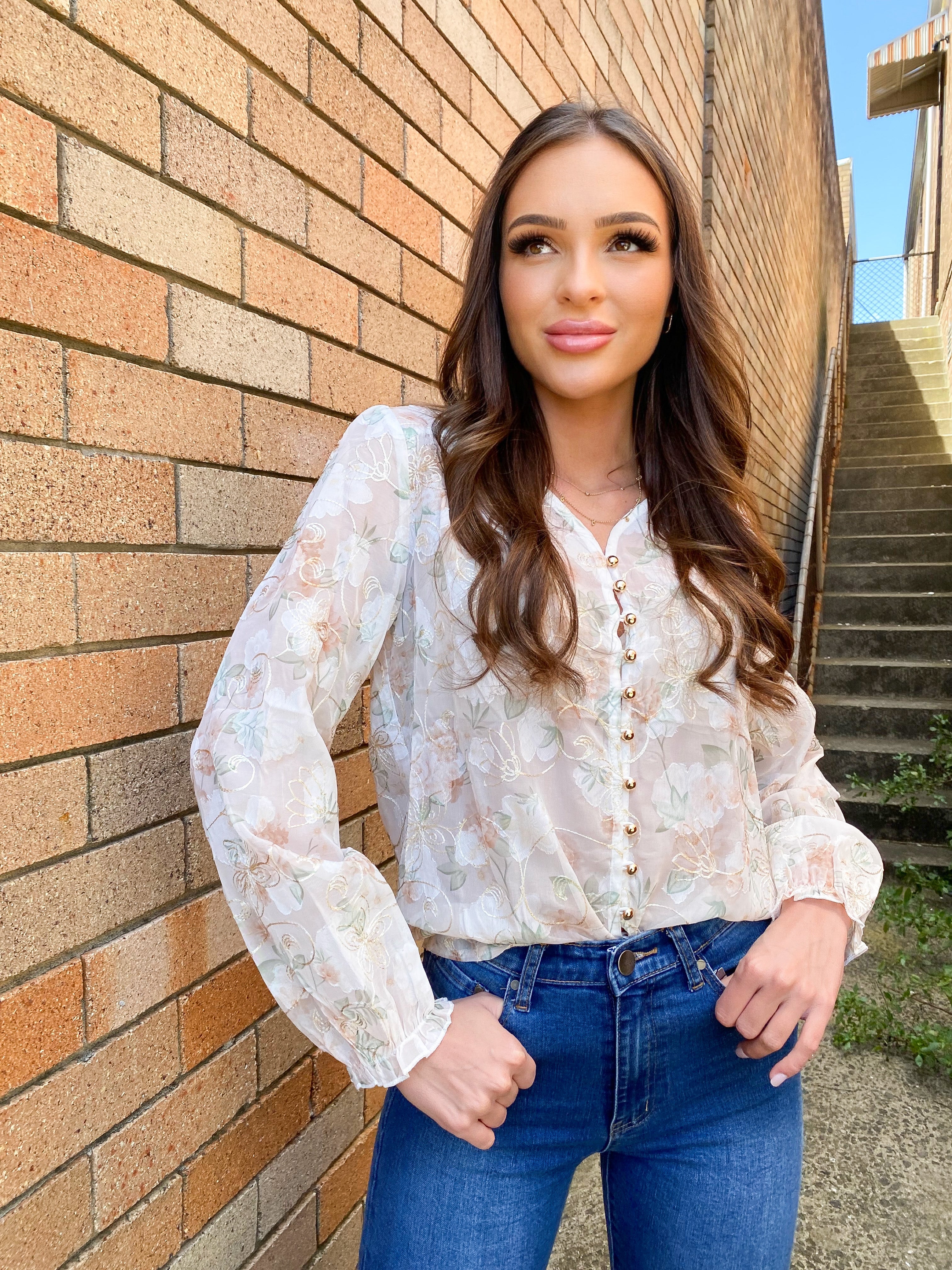 Embroidered blouse