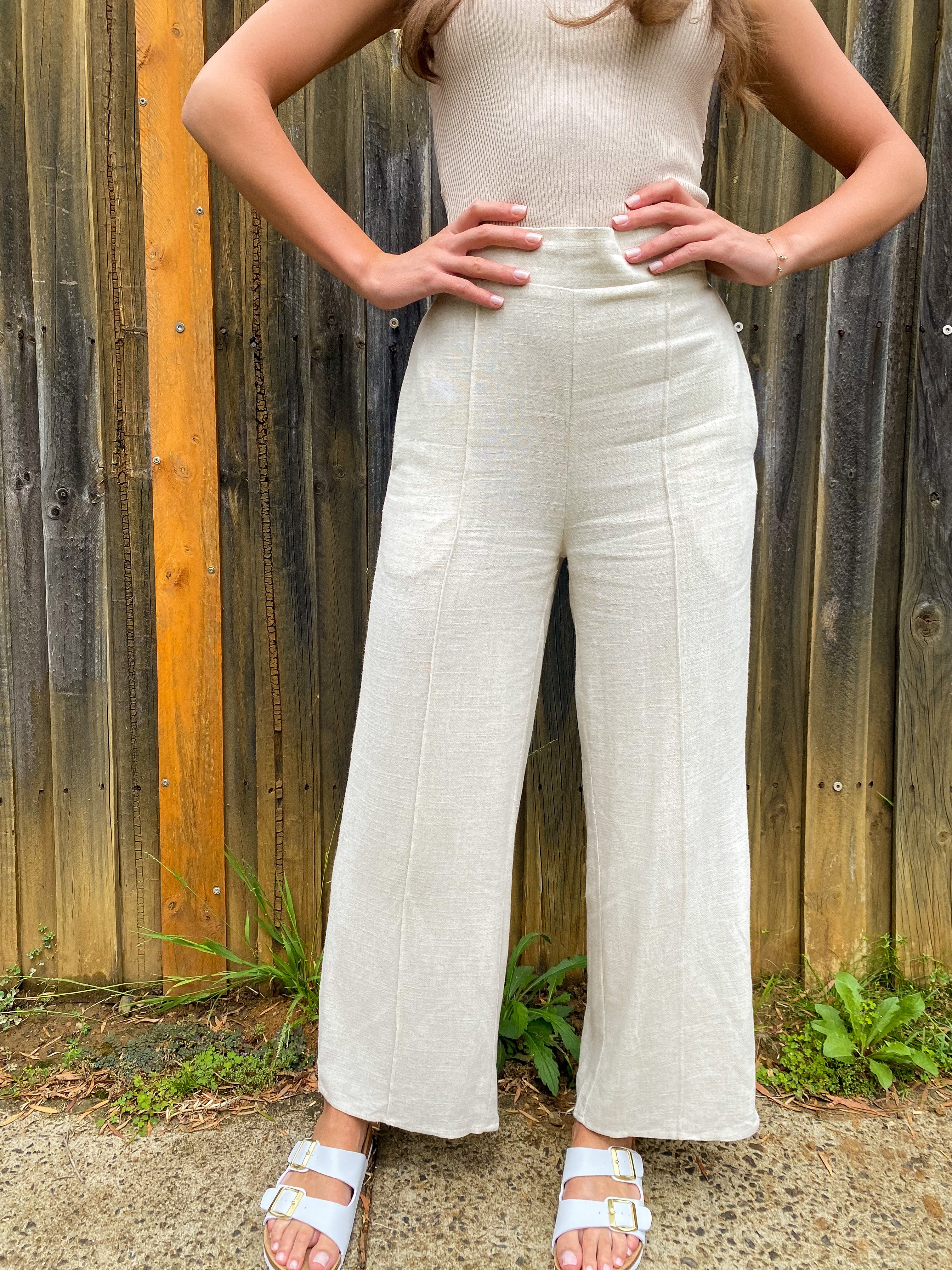 Stylish linen pants