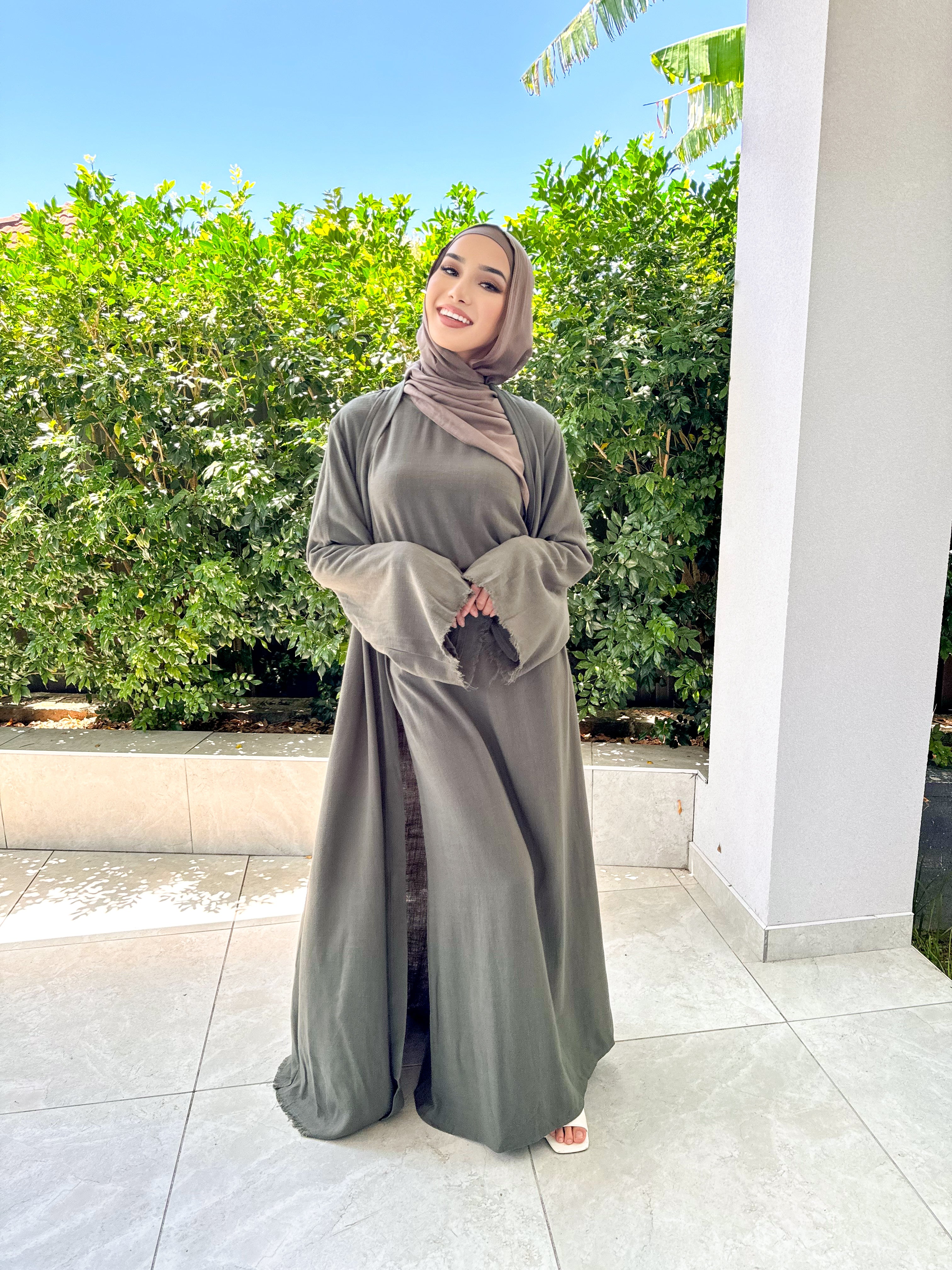Zara Abaya Set
