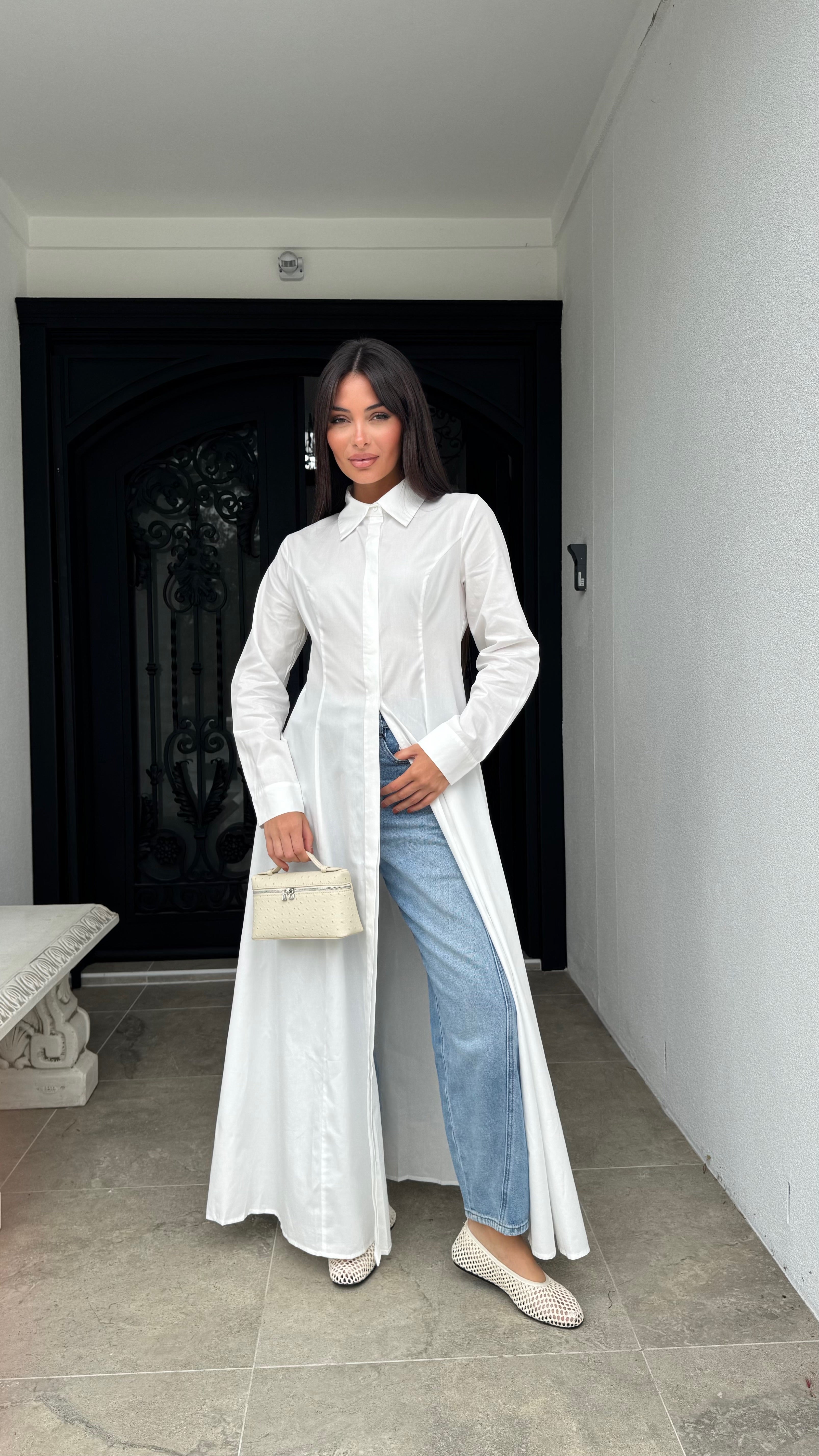 Effortless shirt dress