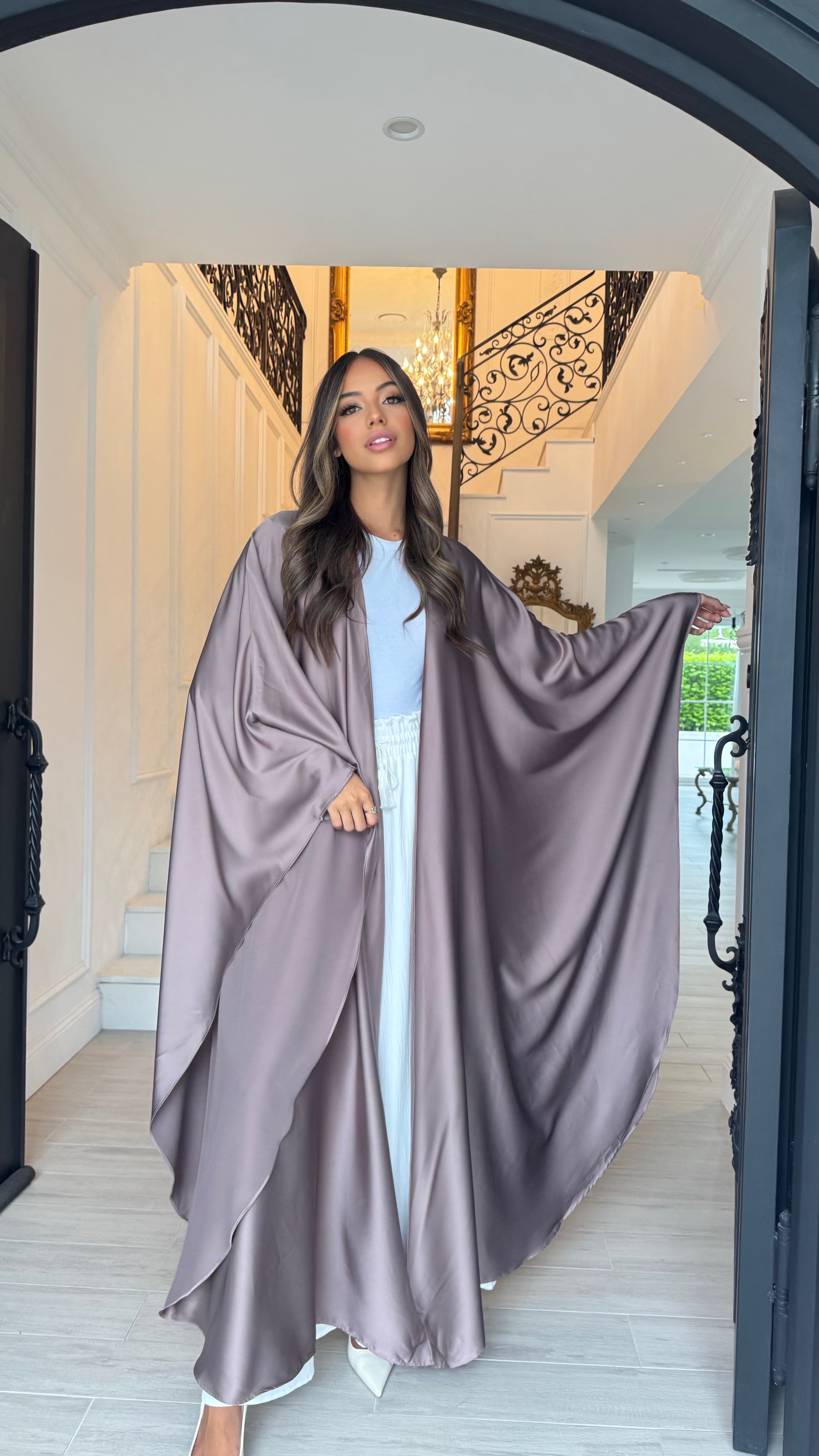 Alira Satin Cape