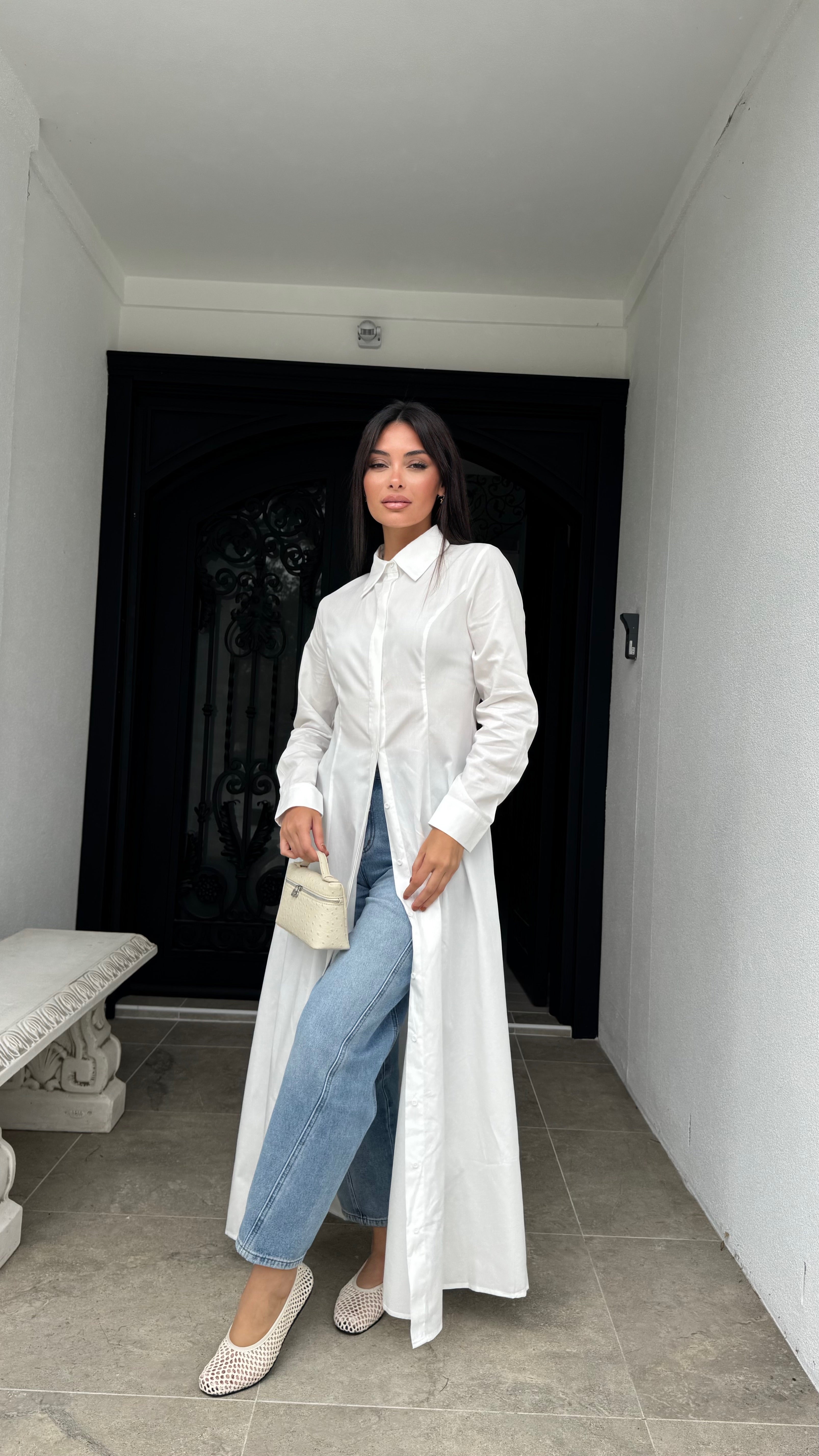 Effortless shirt dress