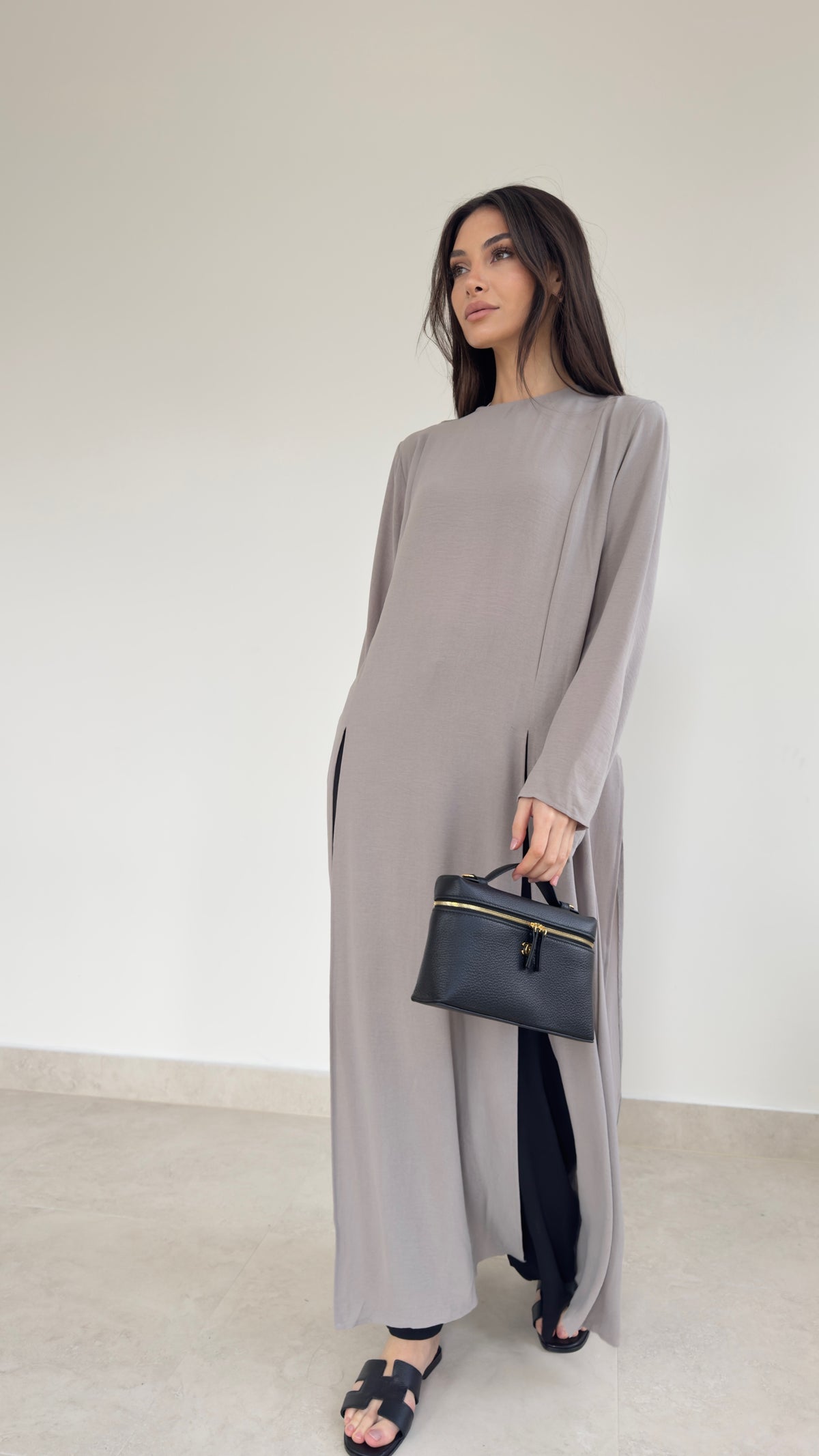 Modest split tunic