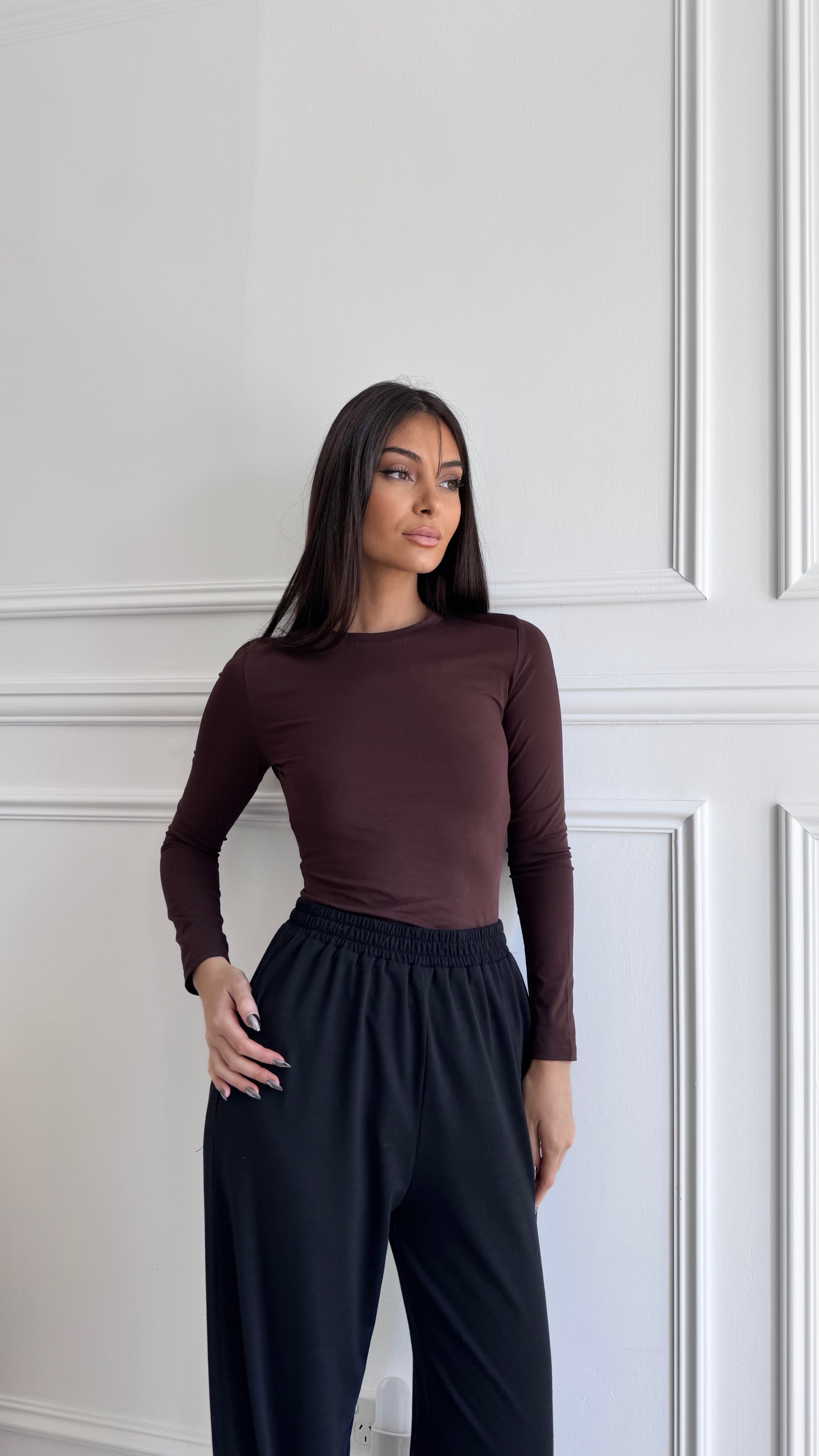 Long sleeve leotard