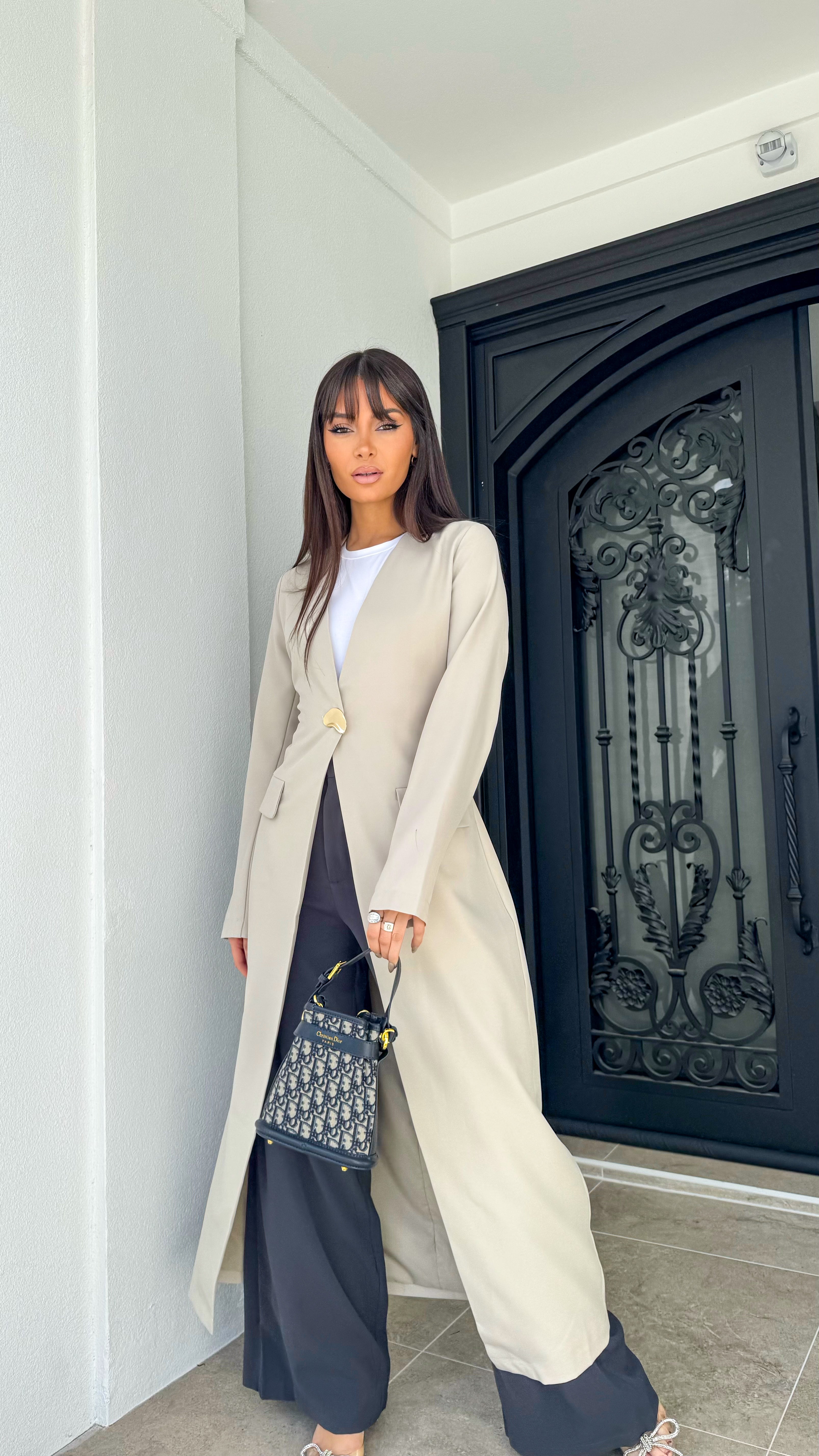 Longline Duster Blazer