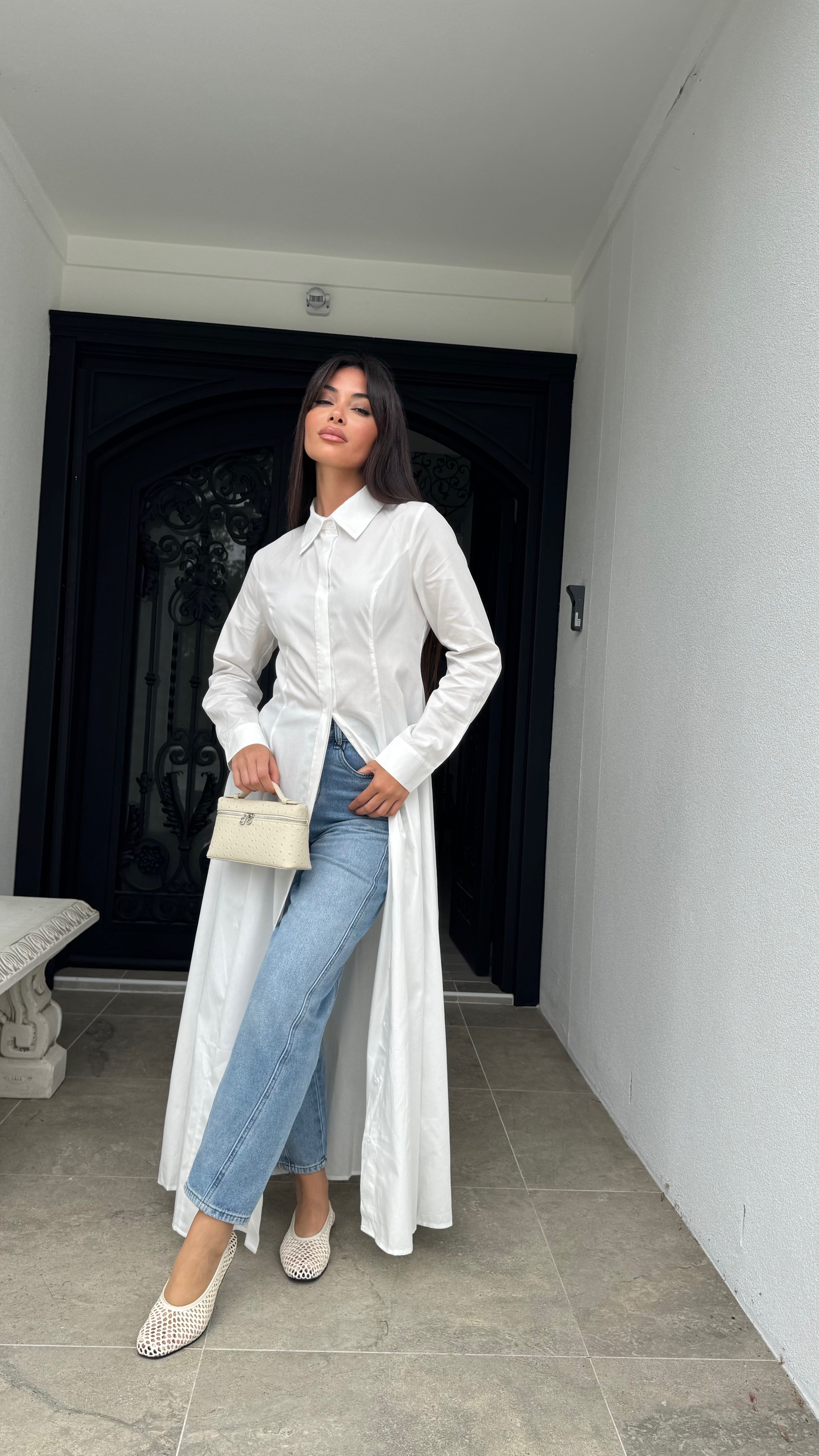 Effortless shirt dress