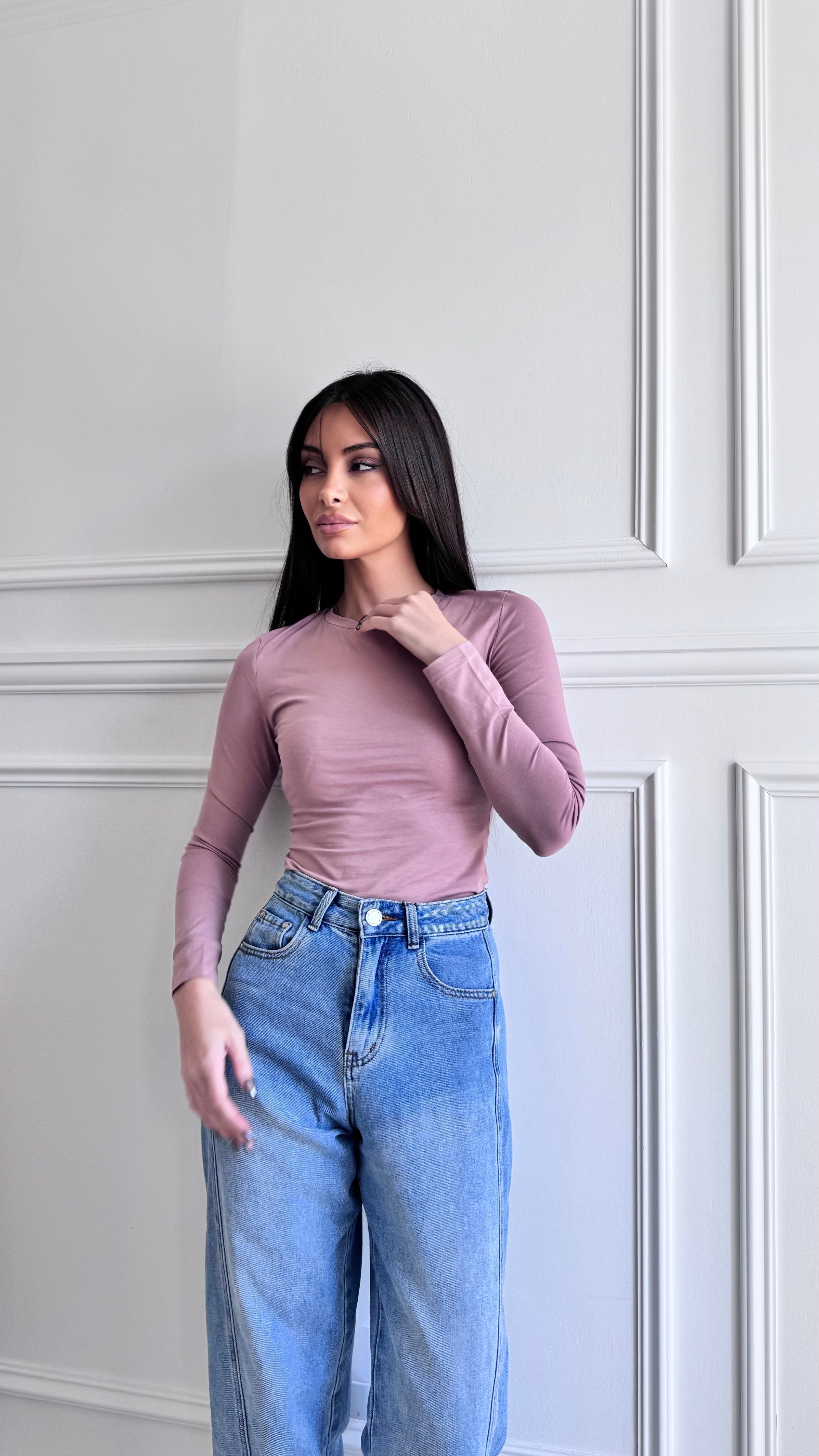 Long sleeve leotard