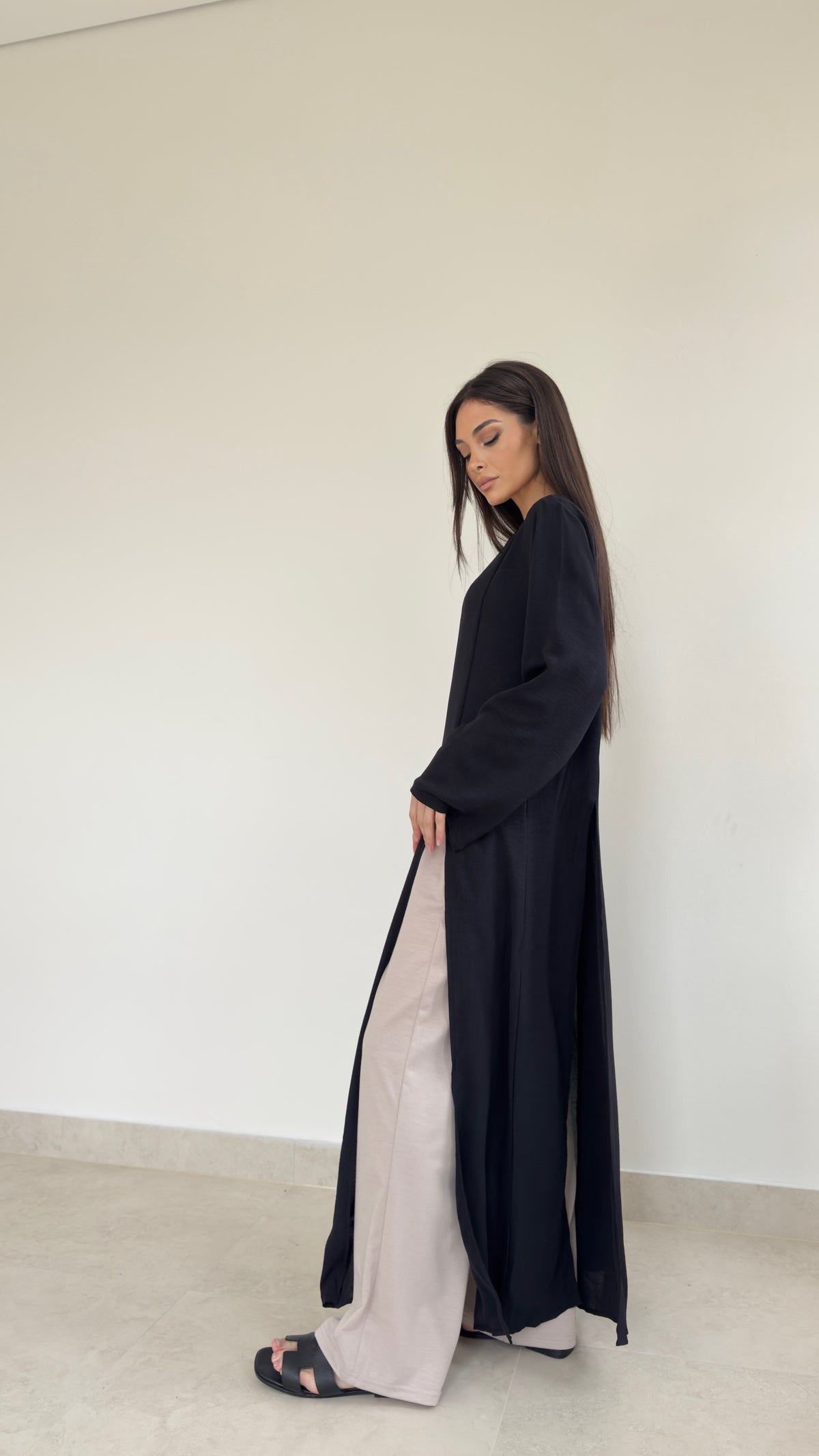 Modest split tunic