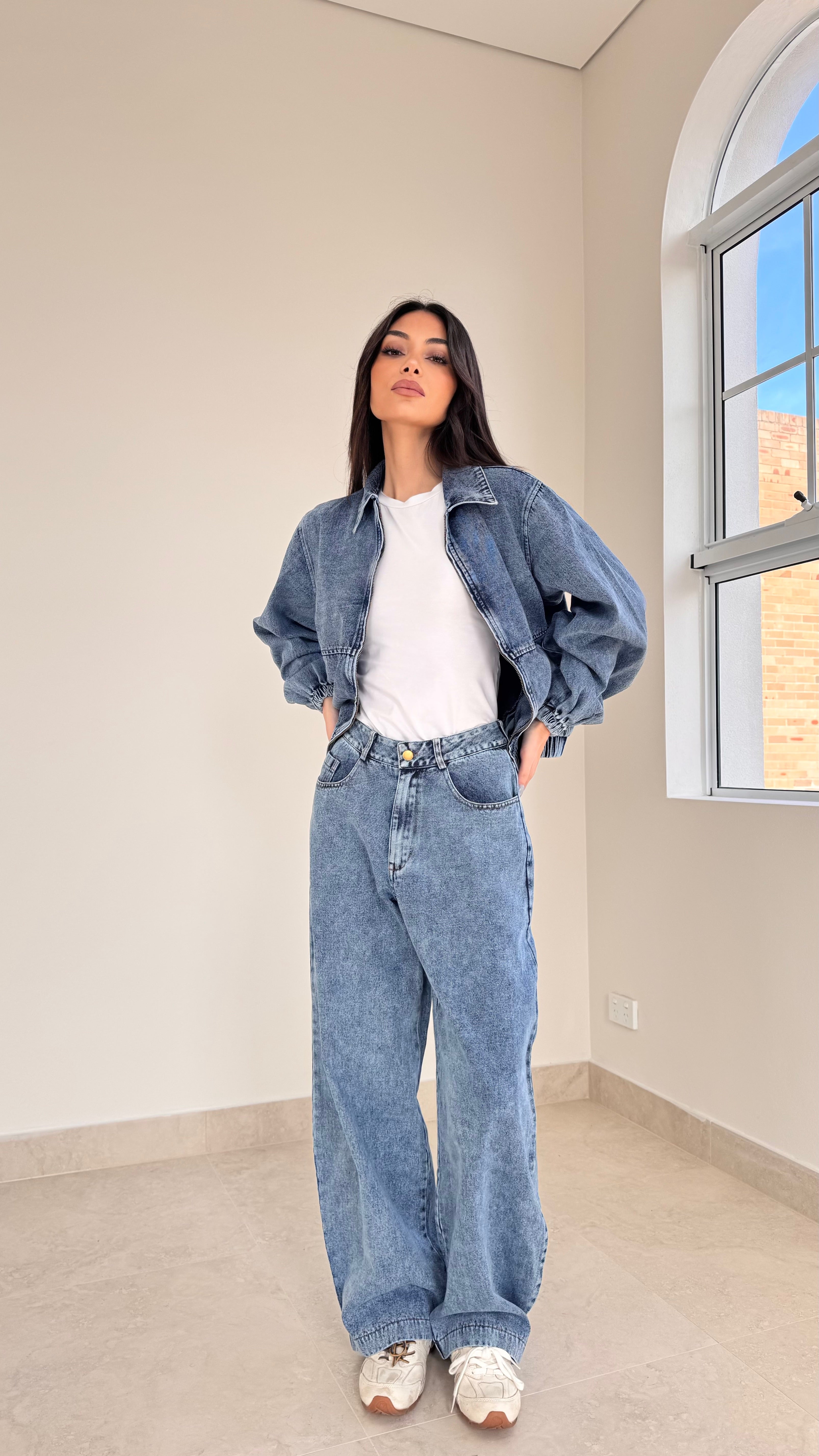 Acid wash bomber set