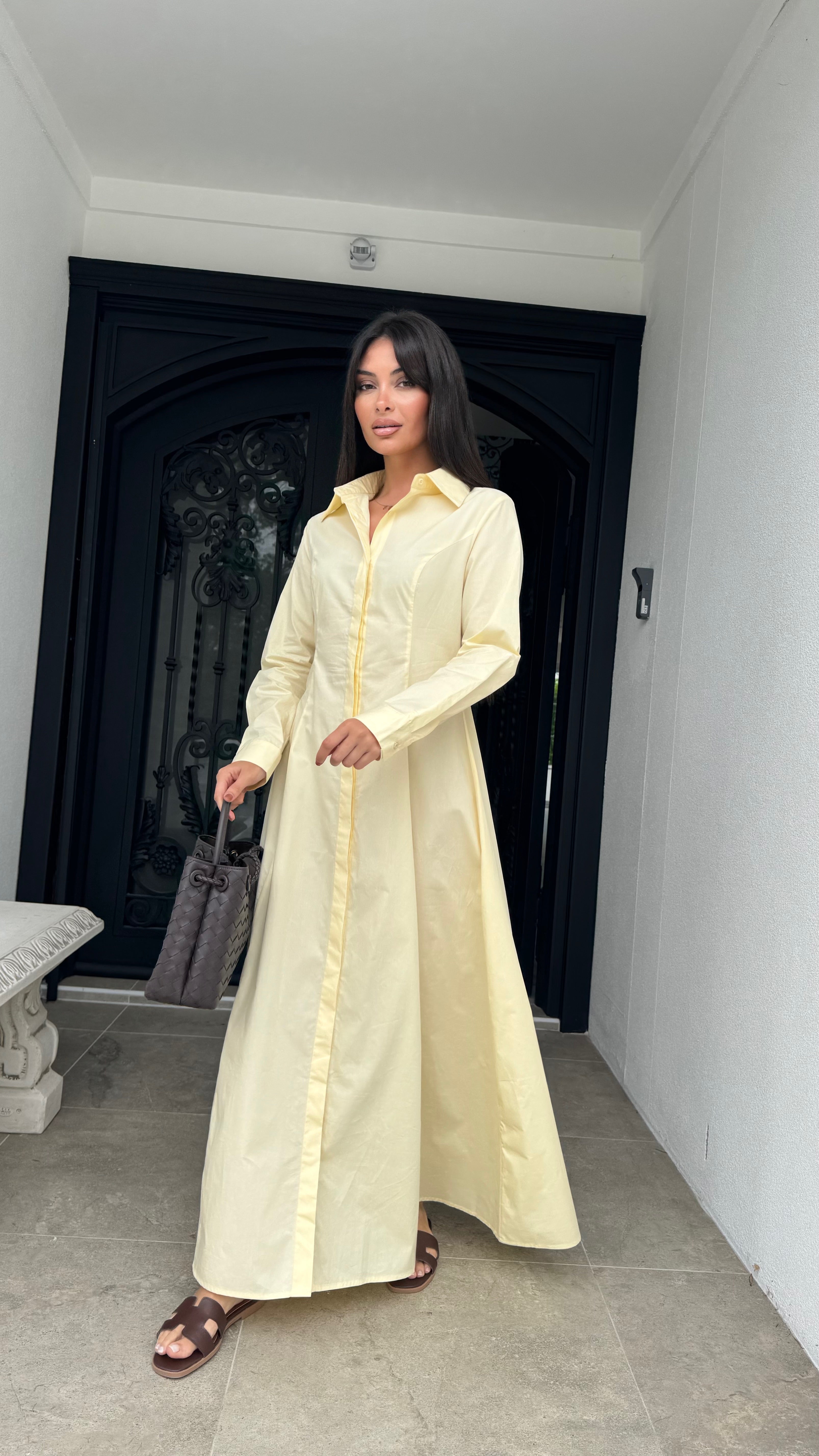 Effortless shirt dress