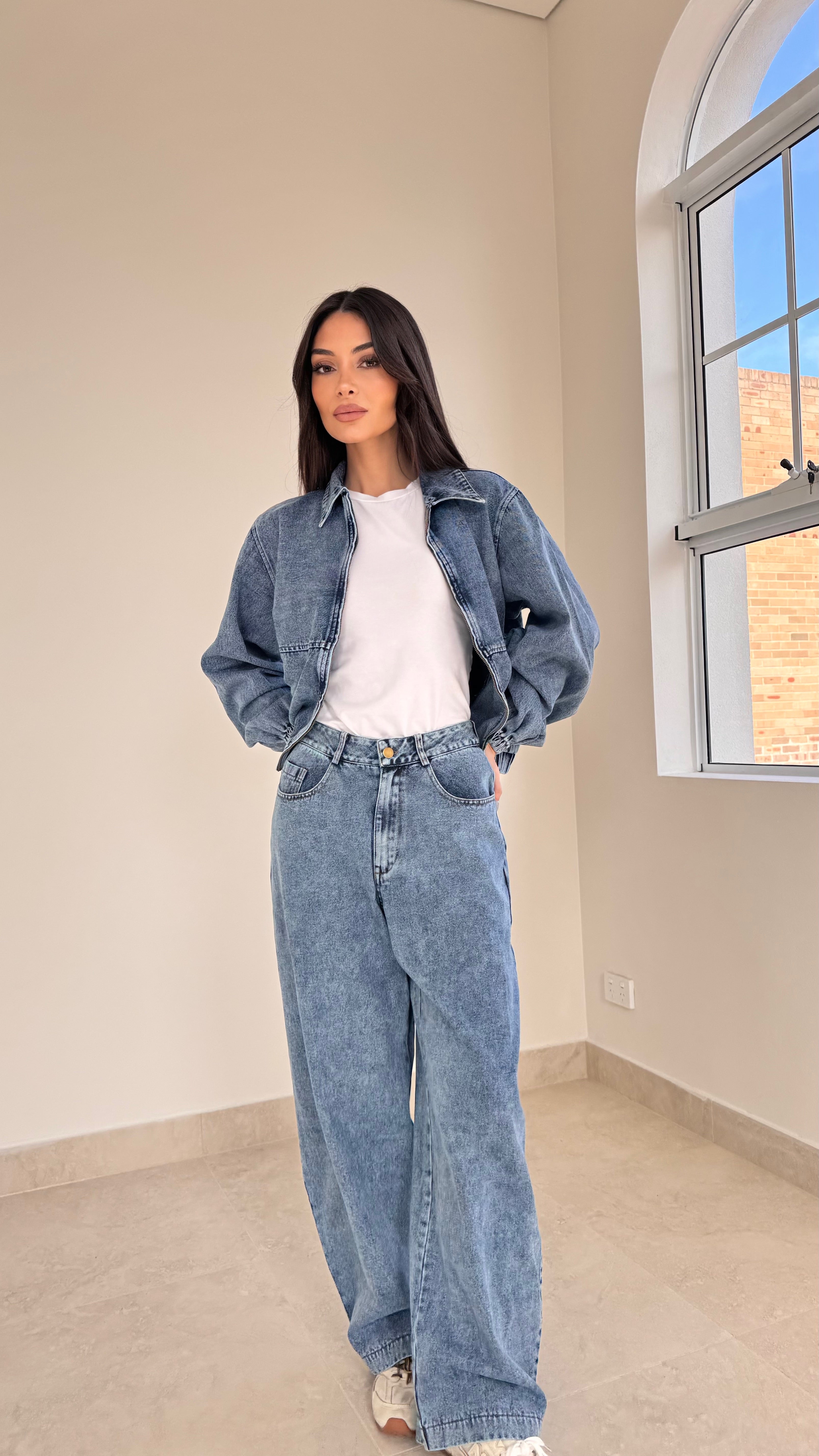 Acid wash bomber set