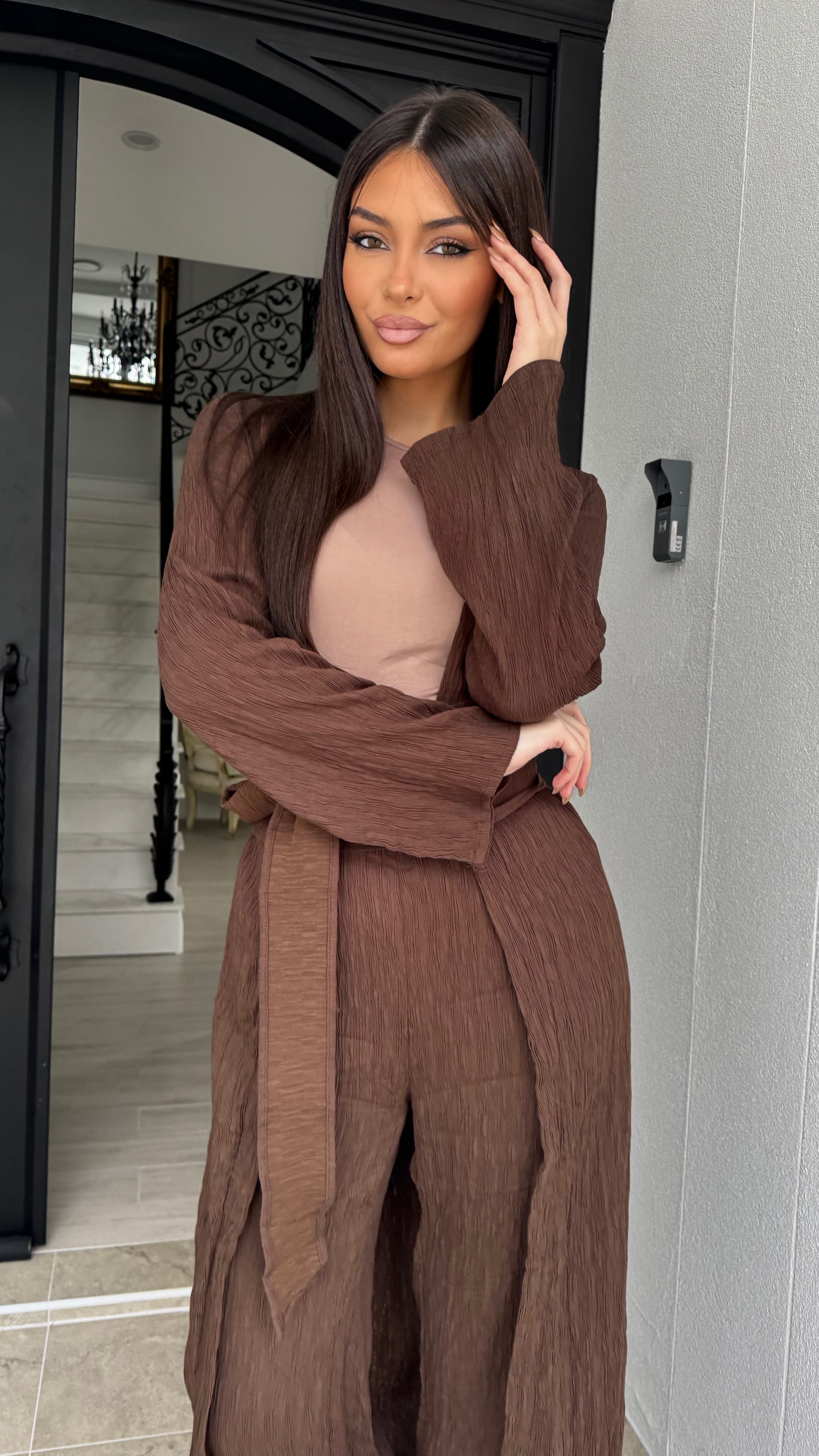 Linda crinkle Set