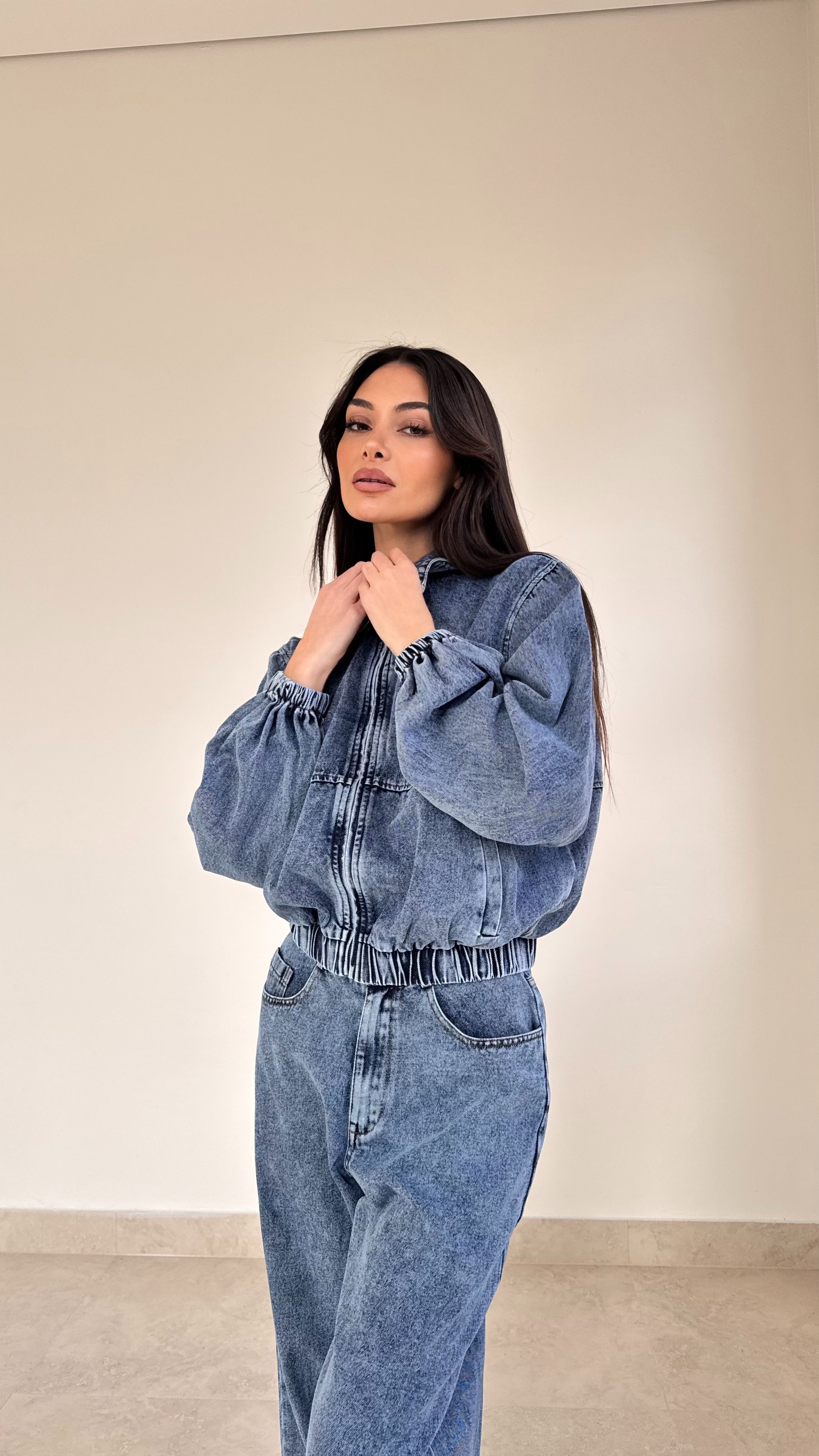 Acid wash bomber set