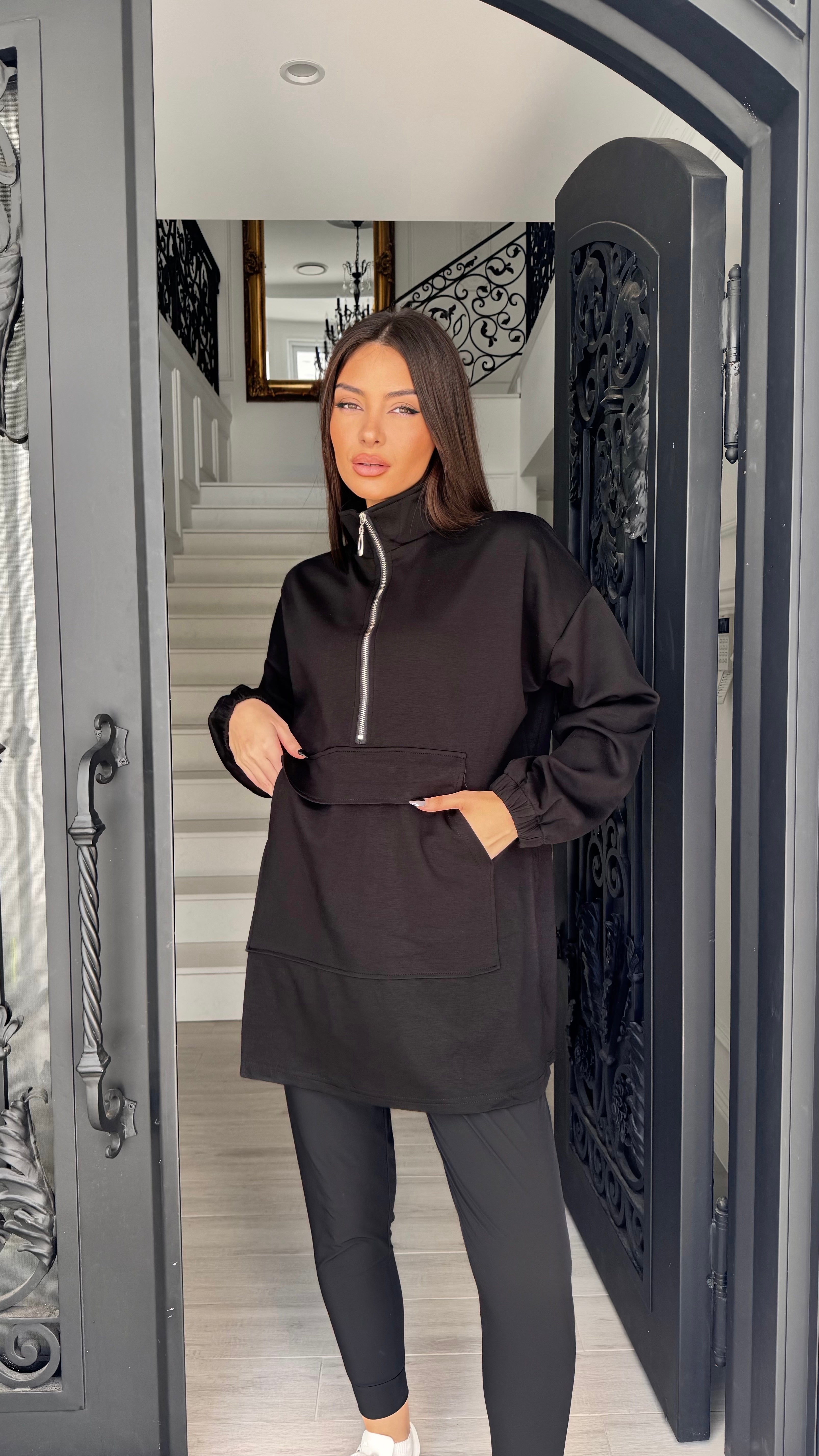 Sports zip jumper