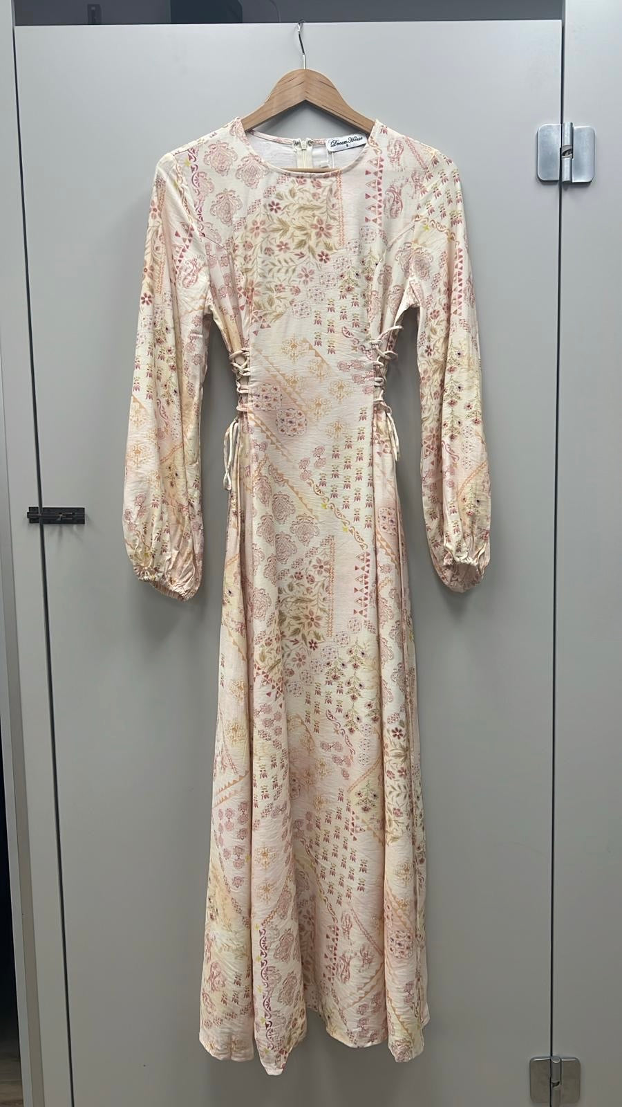 Peach Garden dress