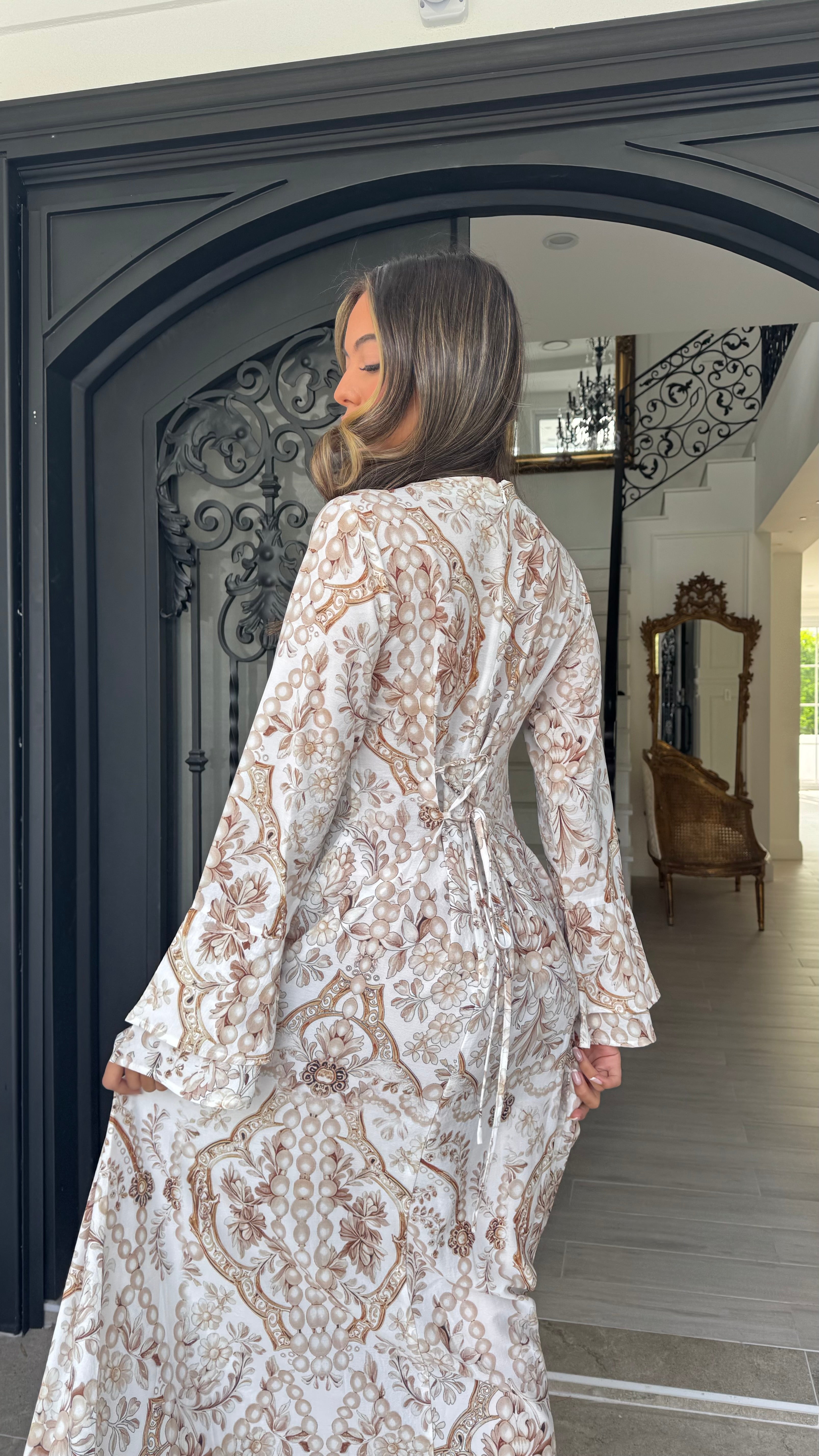 Luna embellished dress