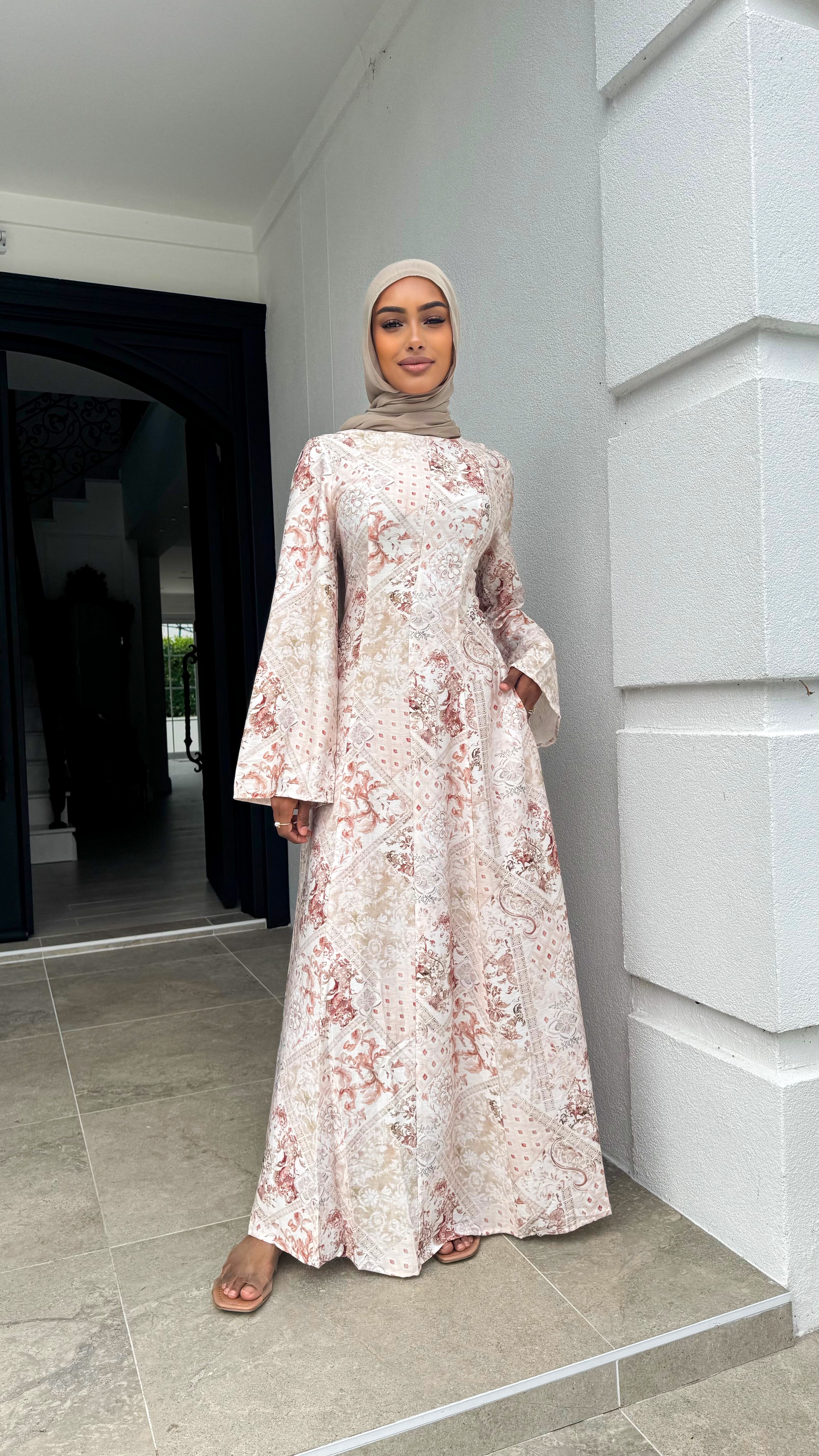 Paisley mosaic maxi