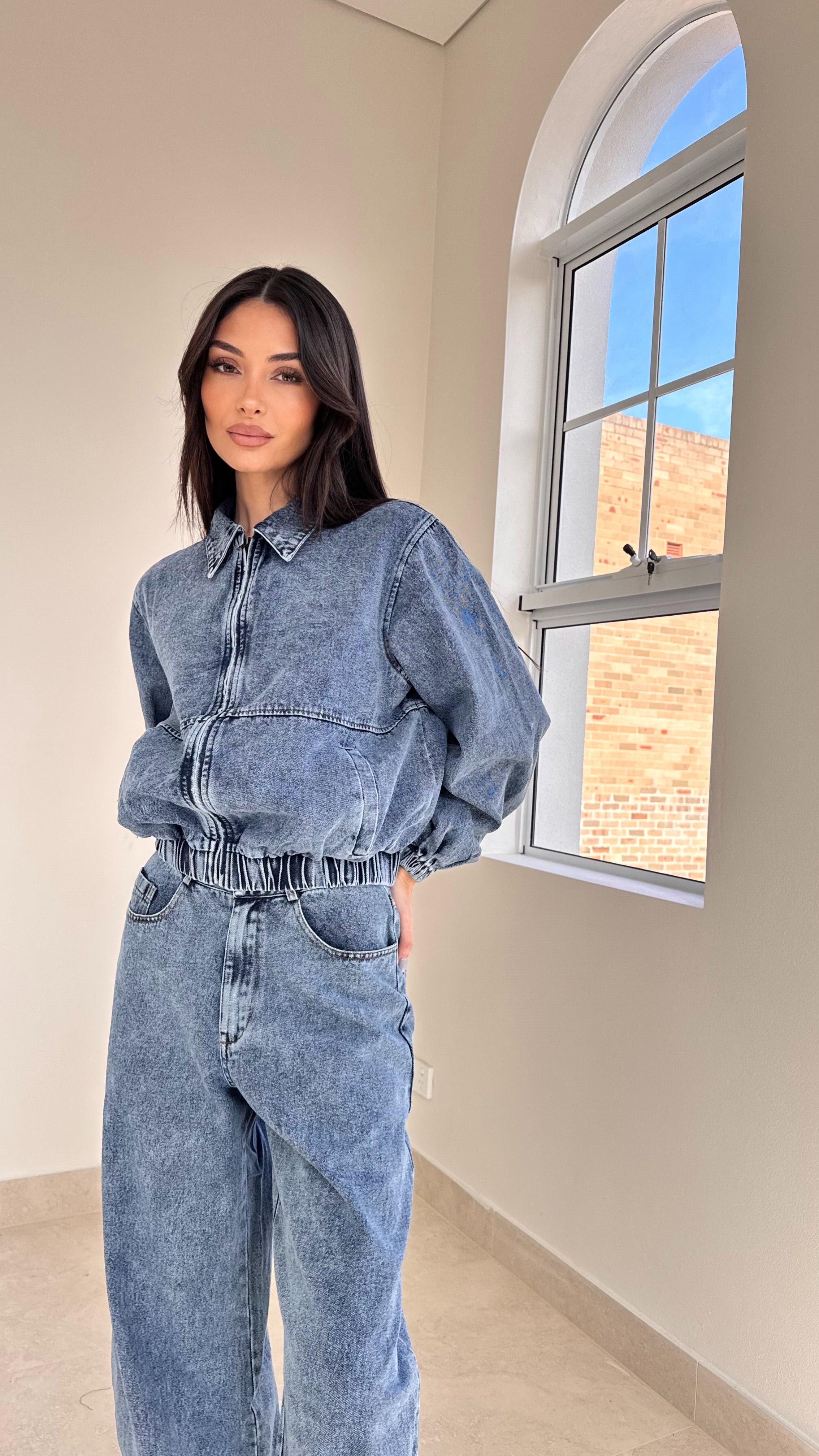 Acid wash bomber set