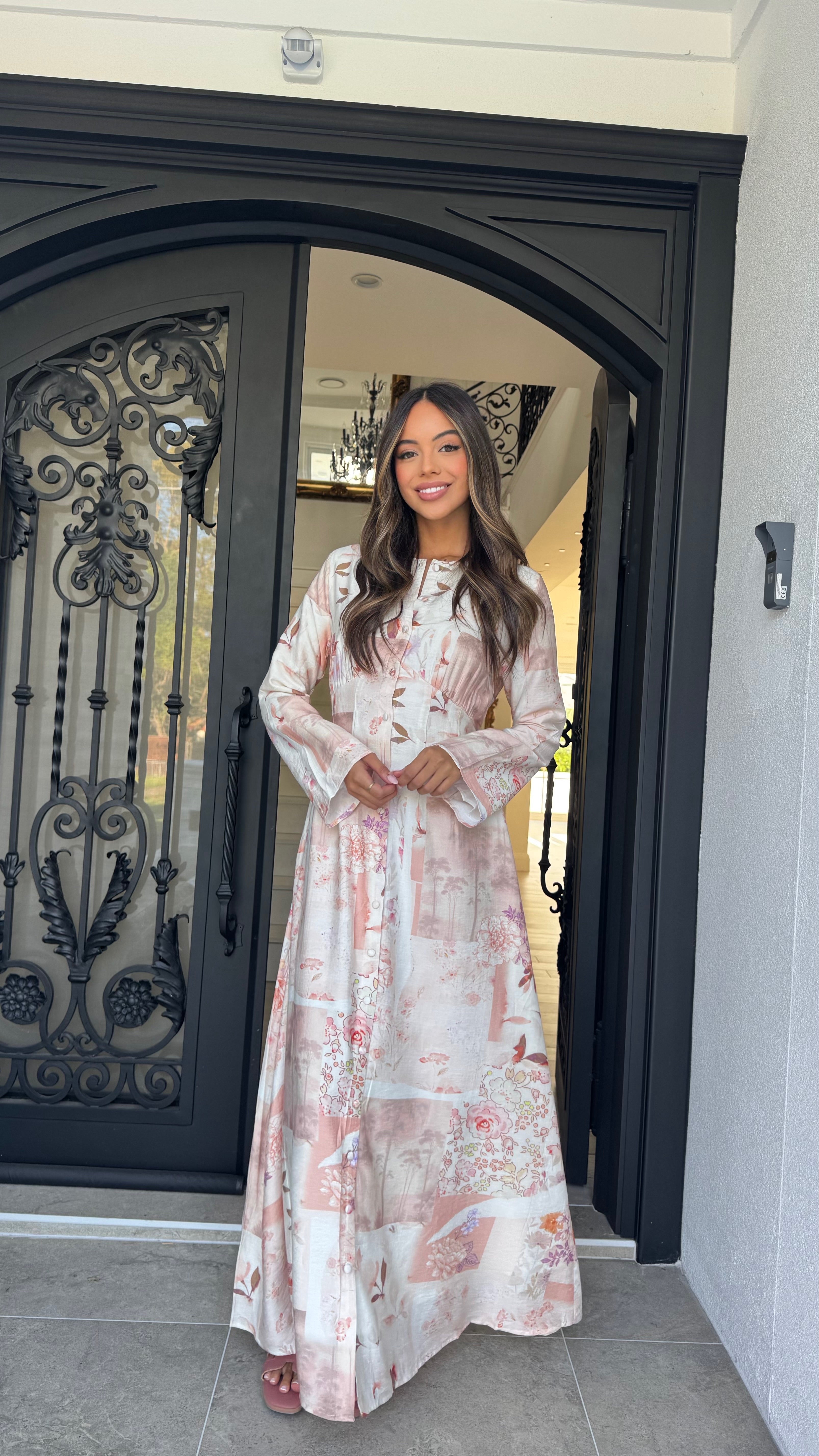 Floral pattern maxi