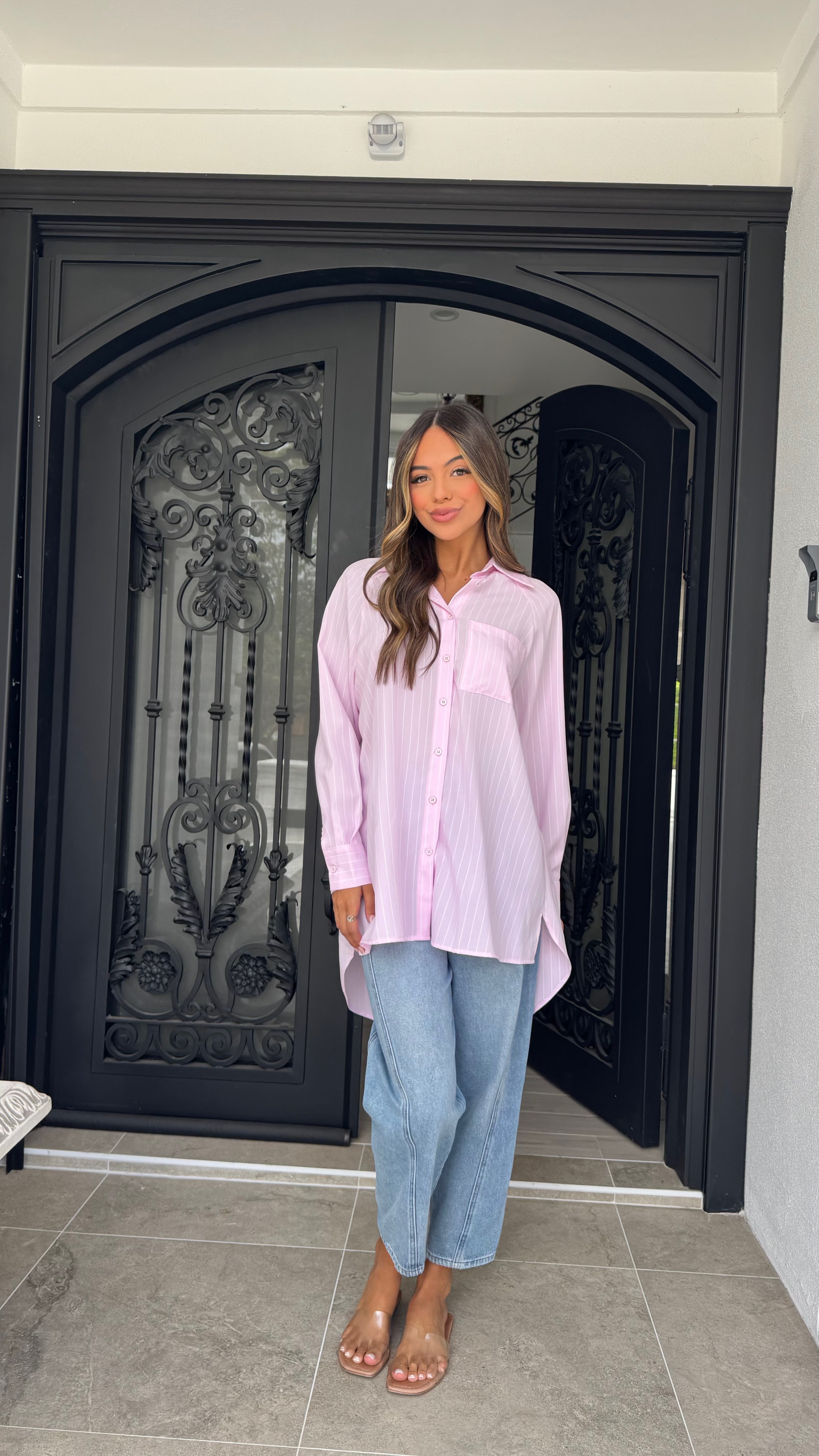 HiLow pinstripe shirt