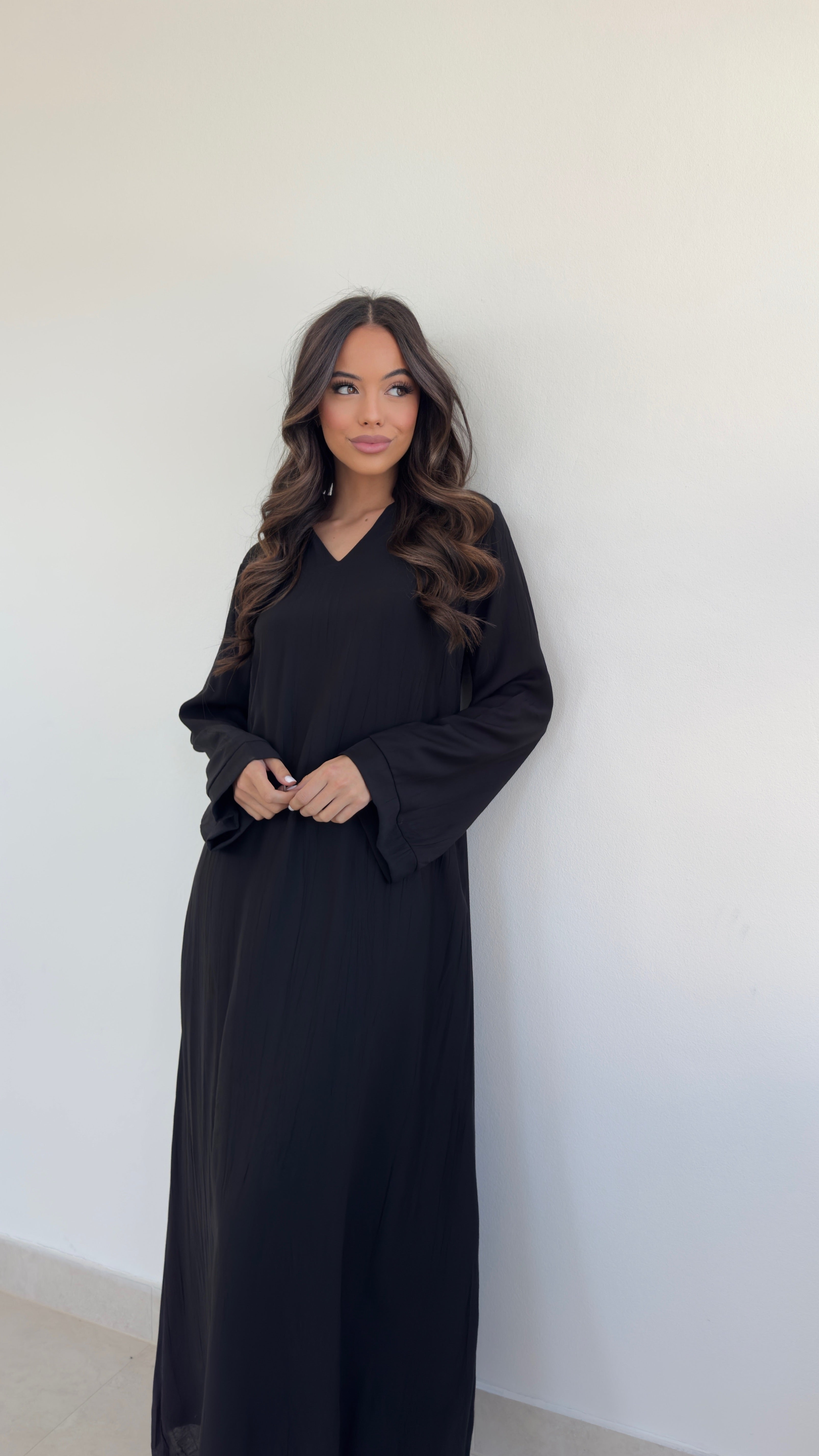 Spring flow Abaya