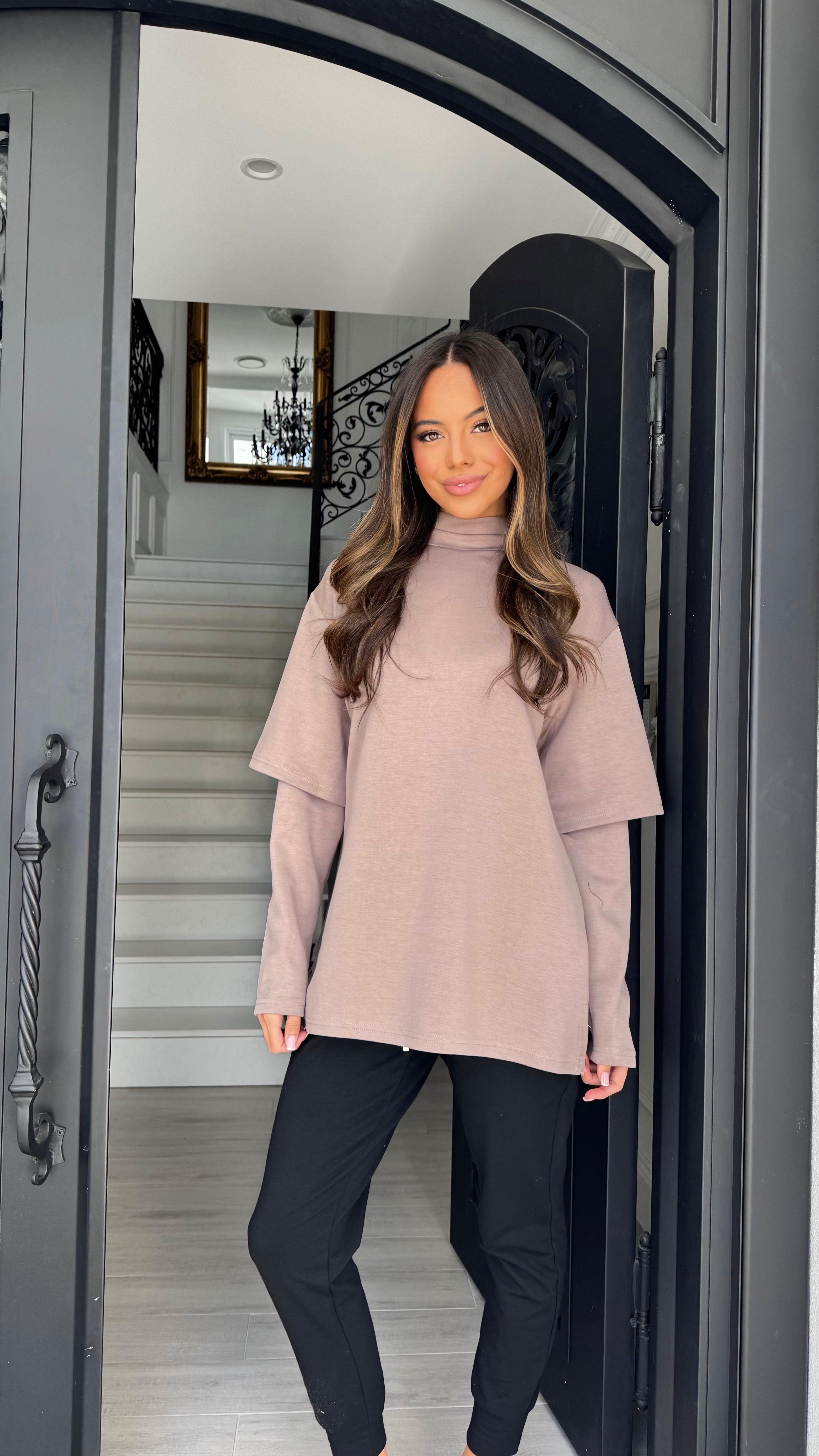 Sweatshirt tee