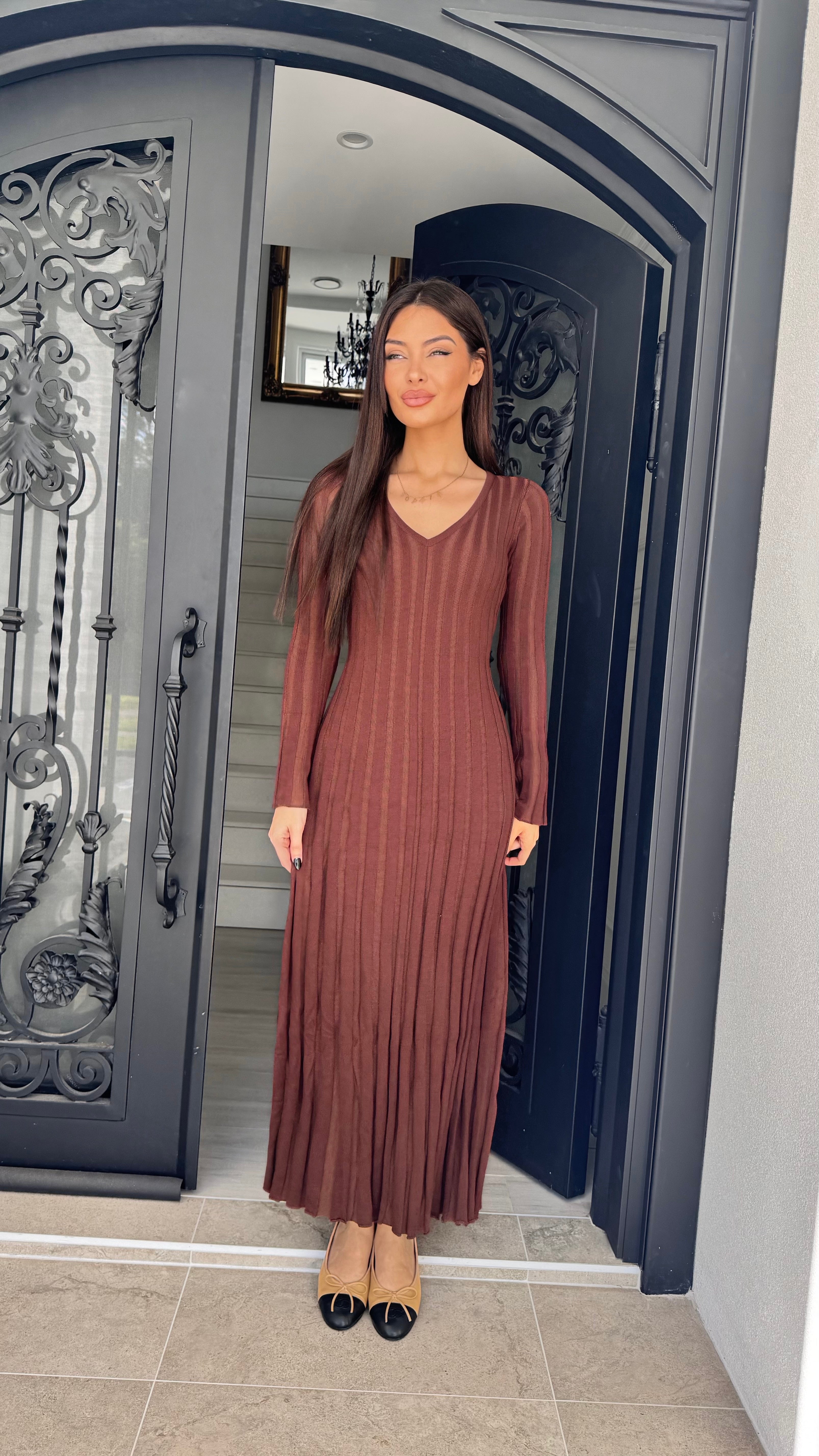 Lia knit dress