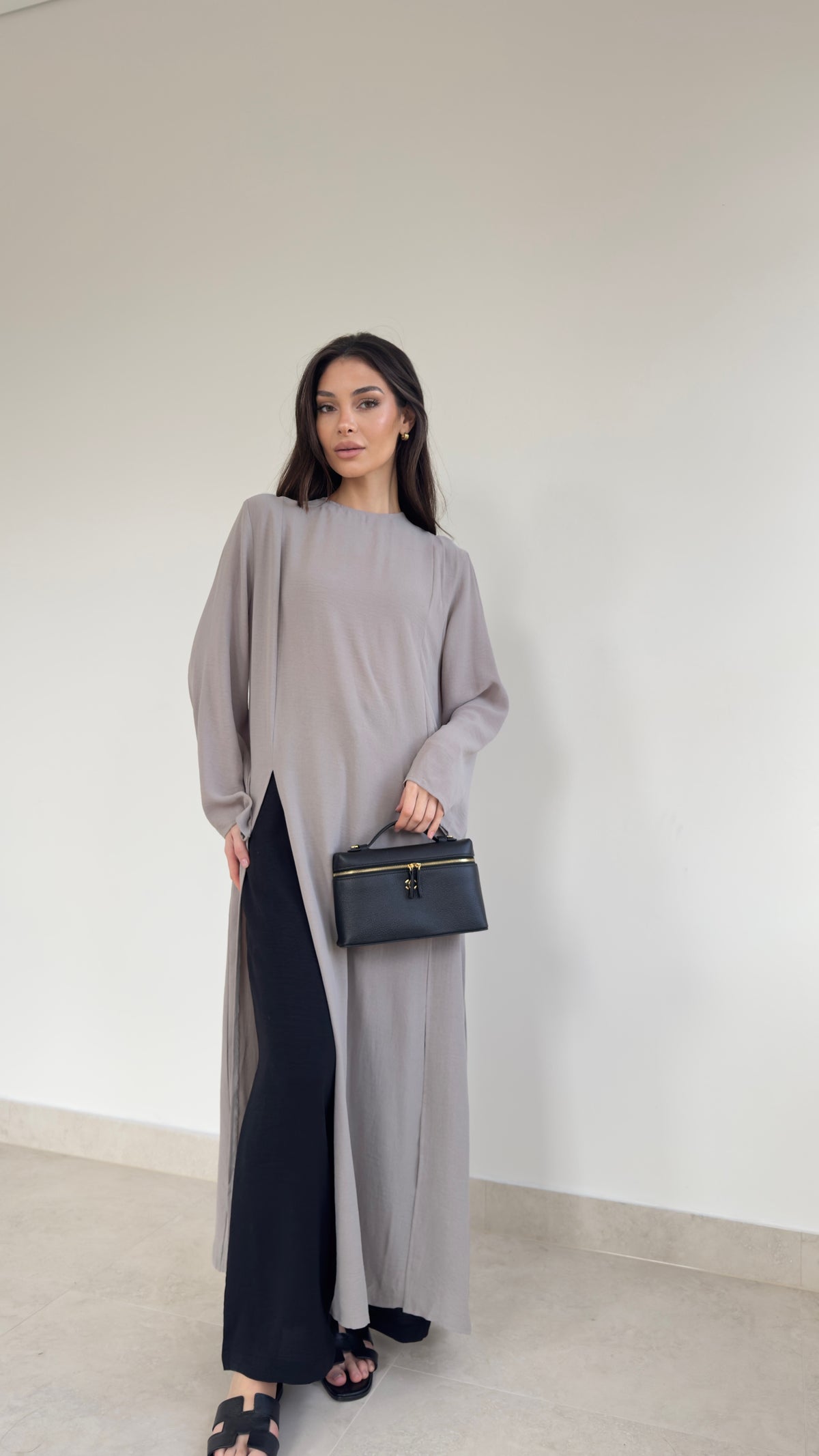 Modest split tunic