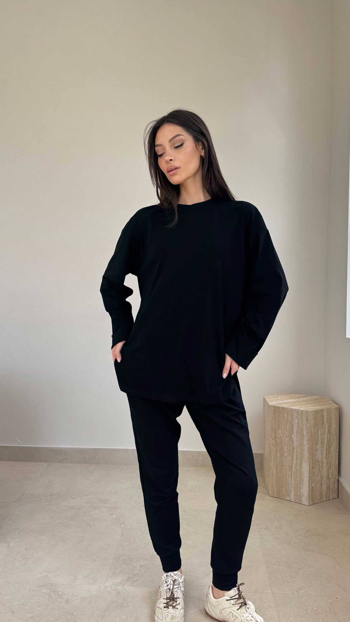 Fold over cotton top