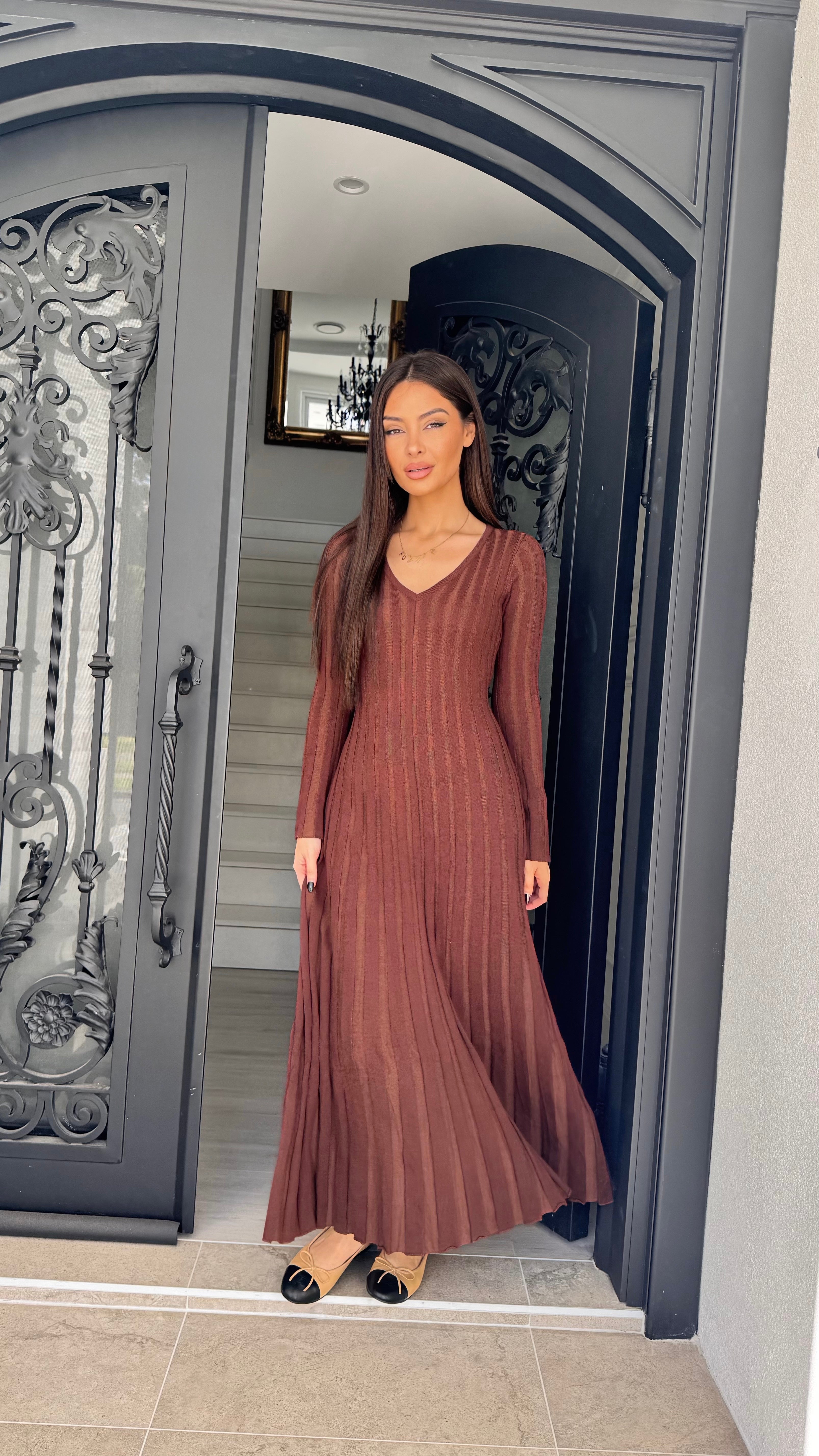 Lia knit dress