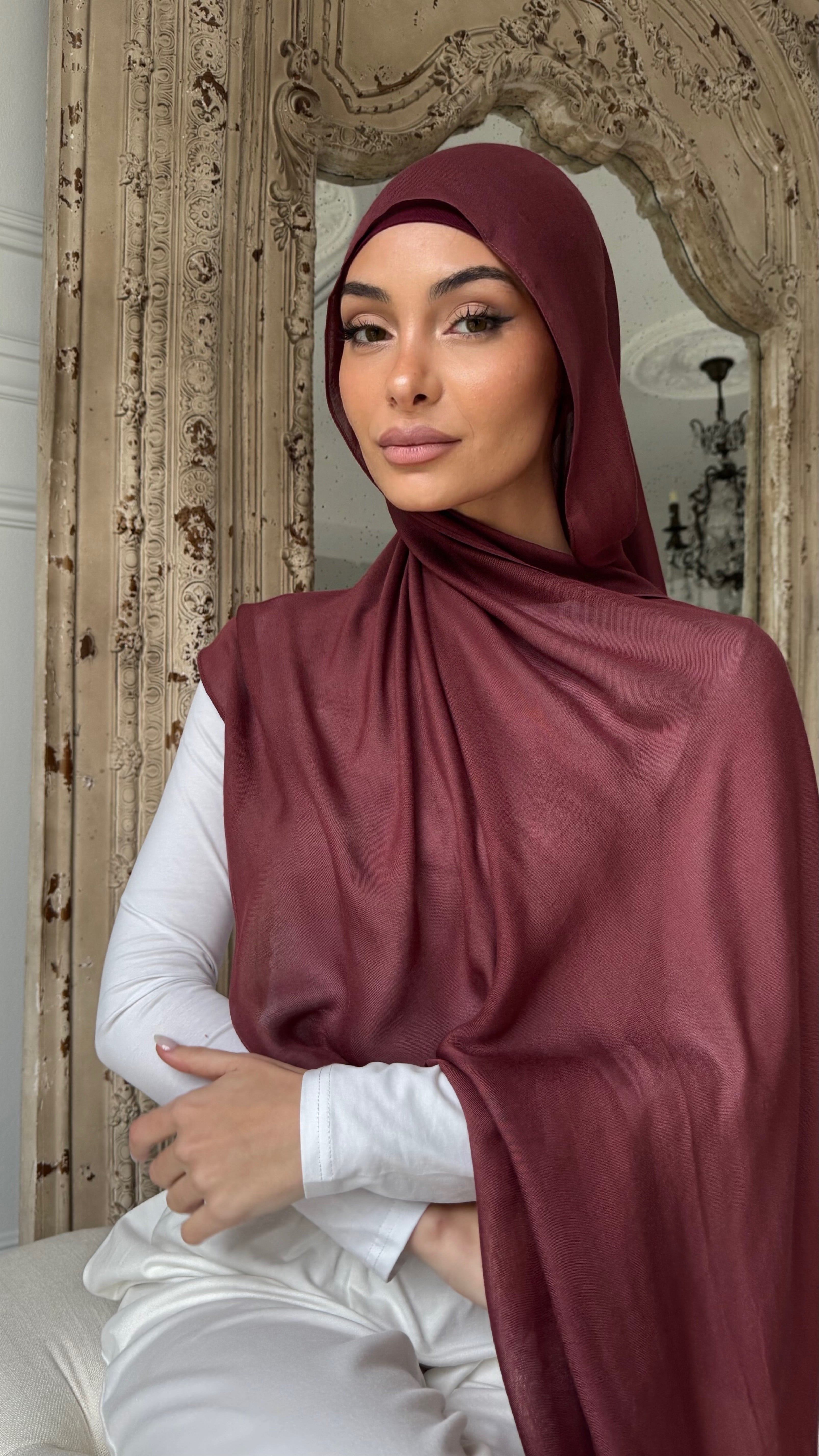 Rosewood modal scarf