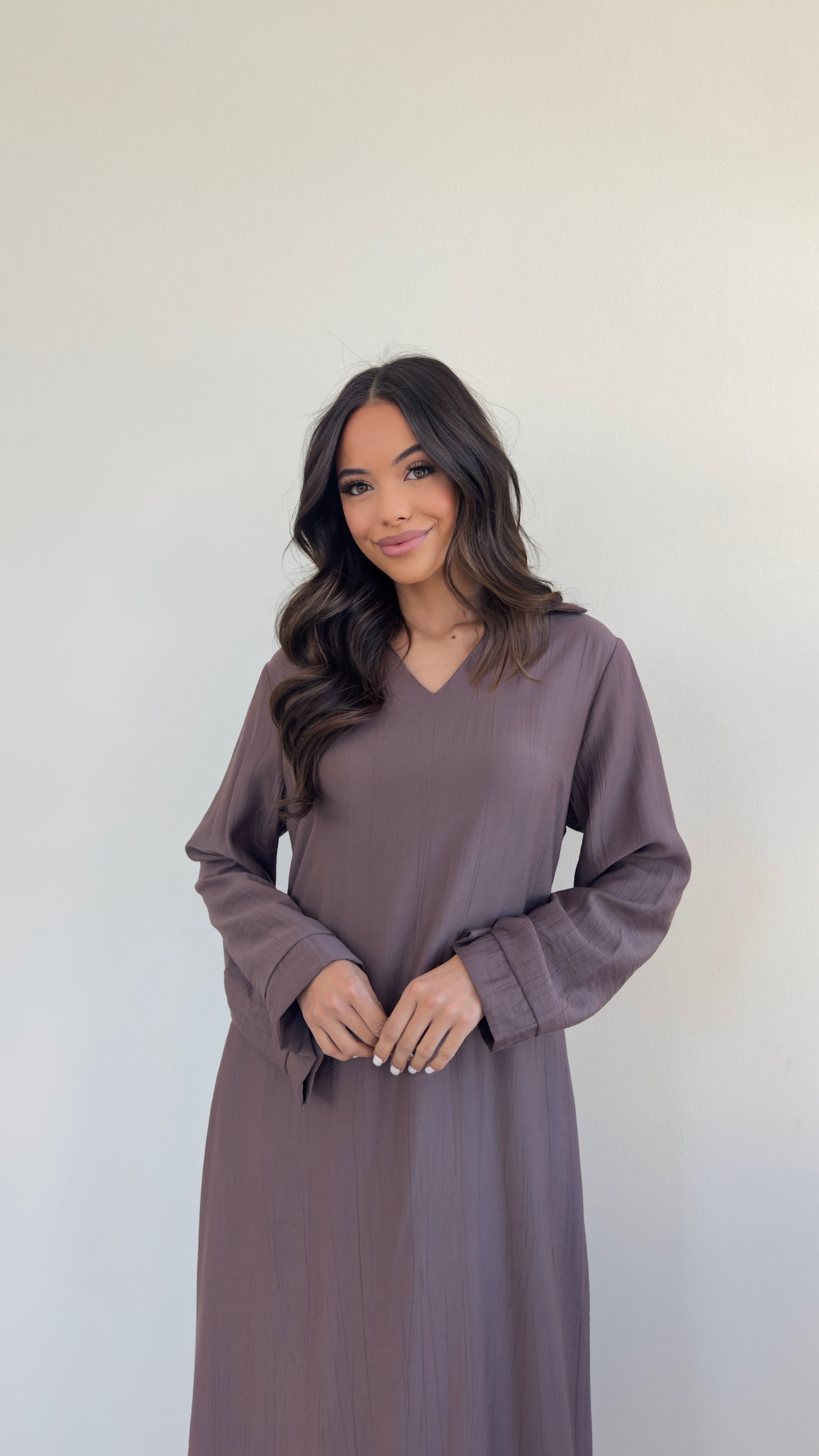 Spring flow Abaya