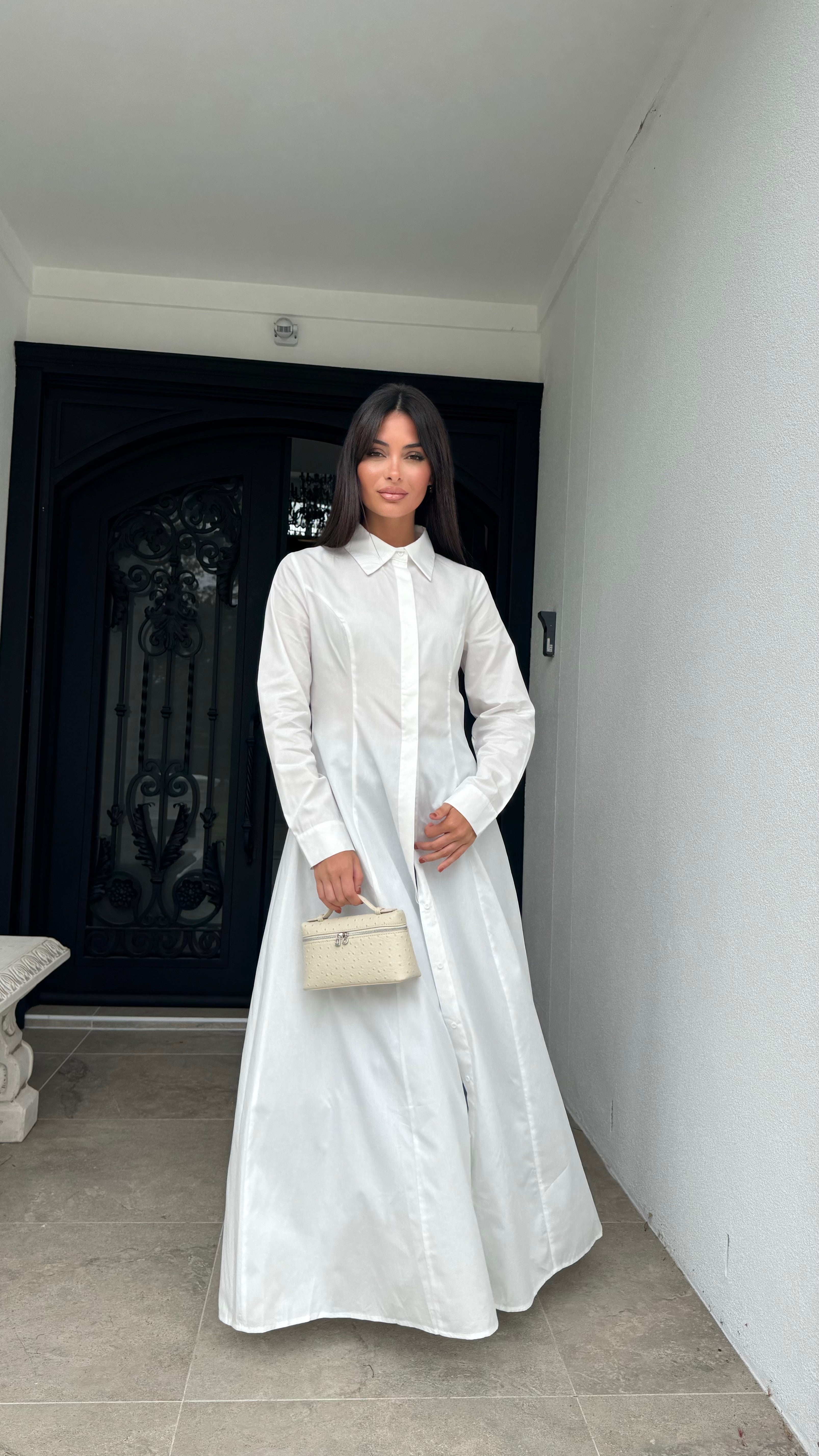 Effortless shirt dress