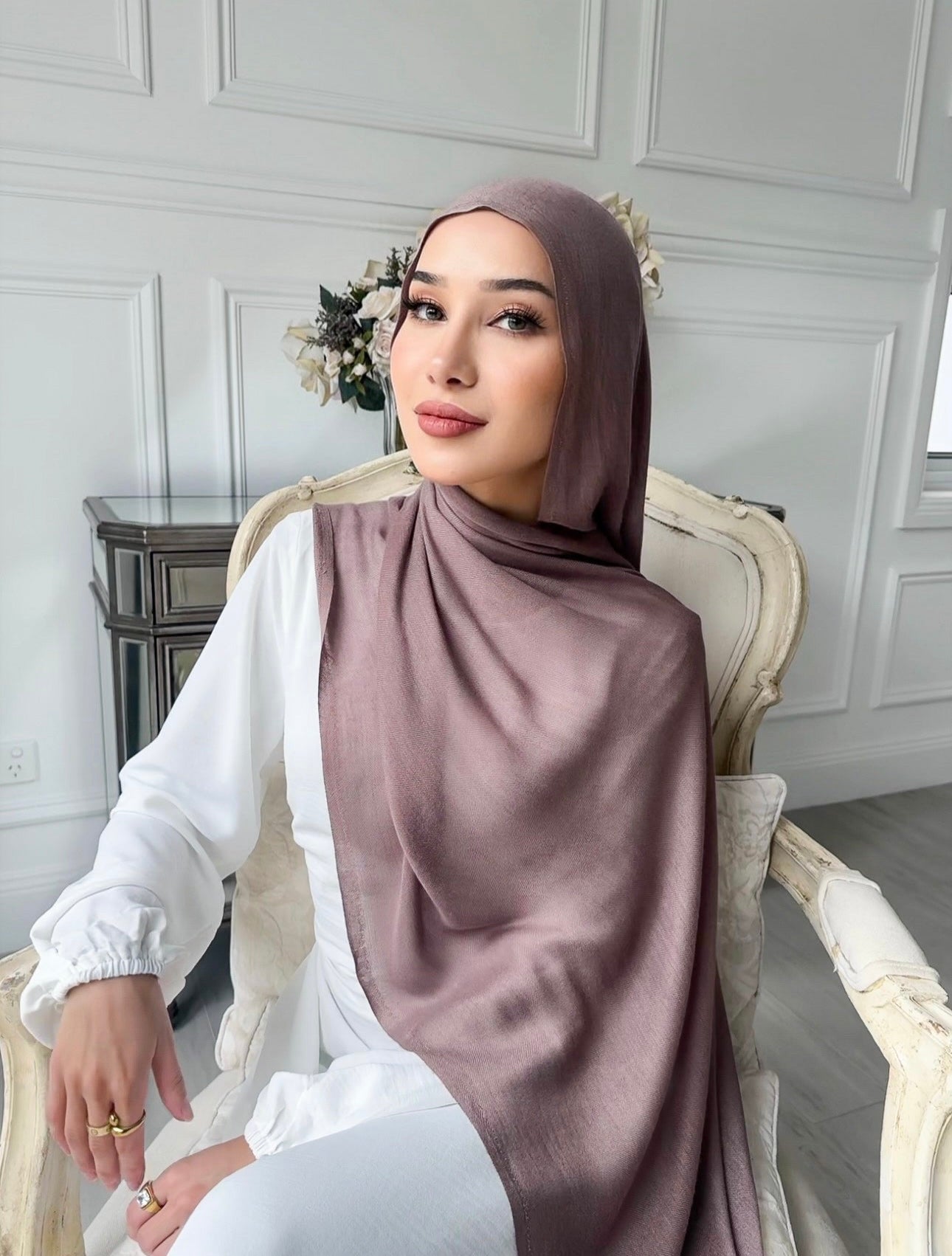 Mocha scarf