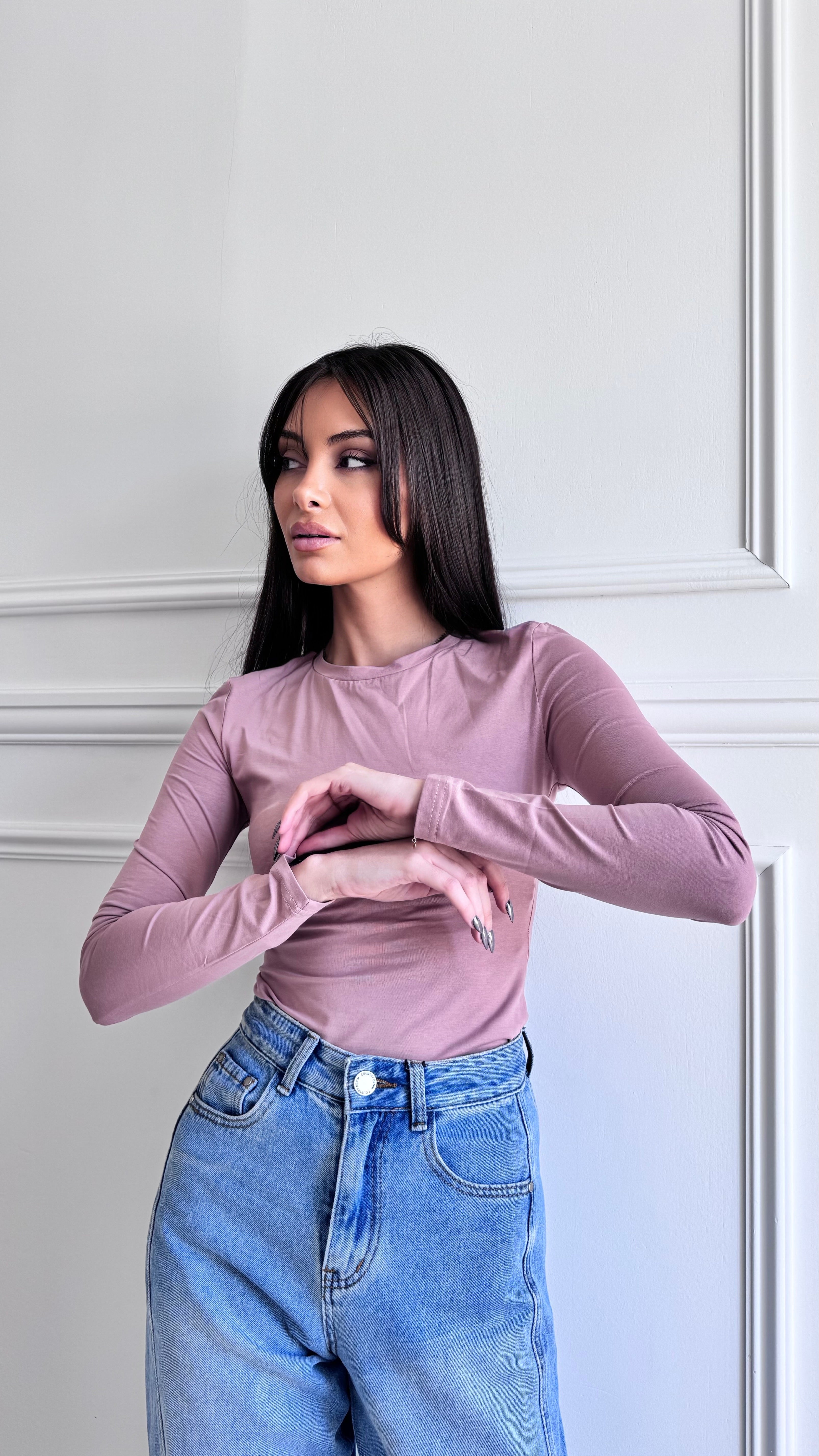 Long sleeve leotard