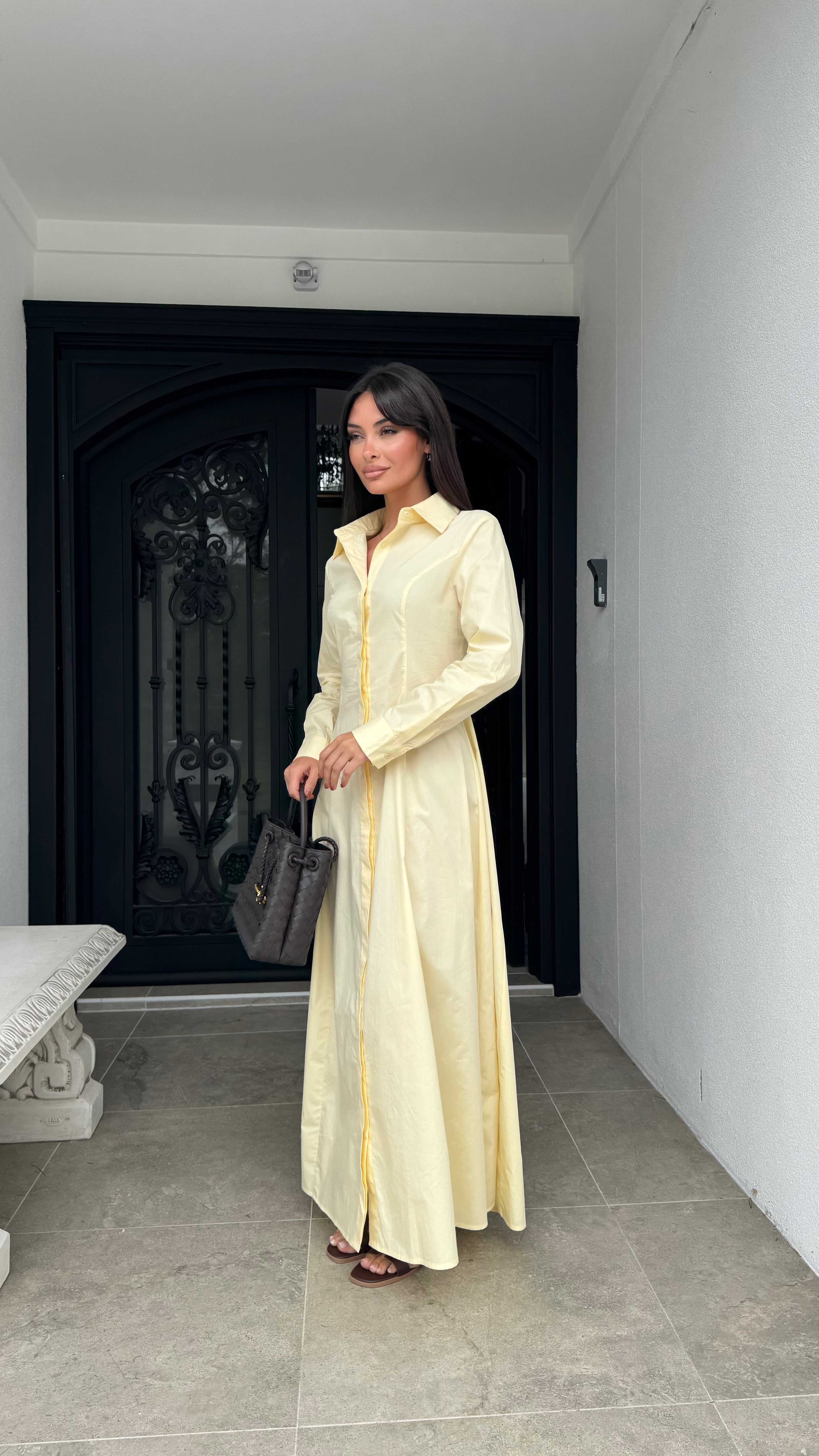 Effortless shirt dress