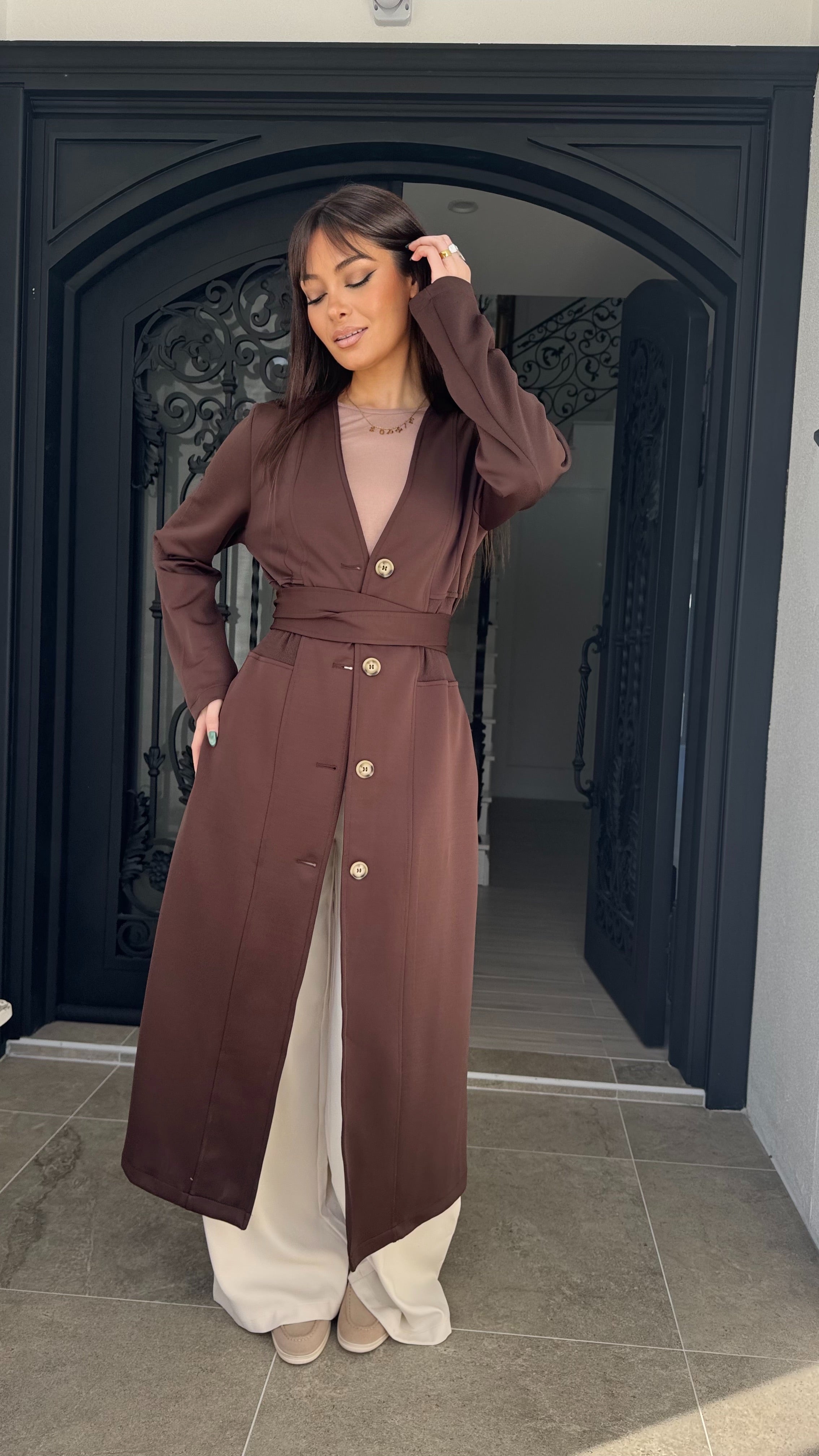Elastic Waist Jacket