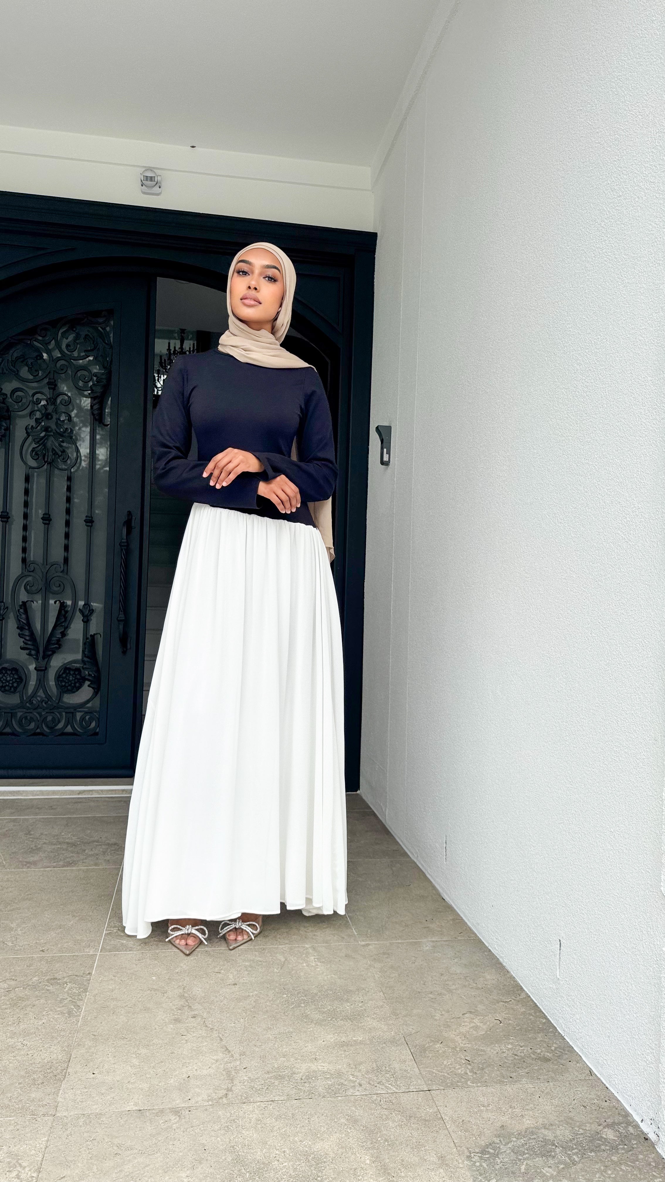 Monochrome Glam Maxi