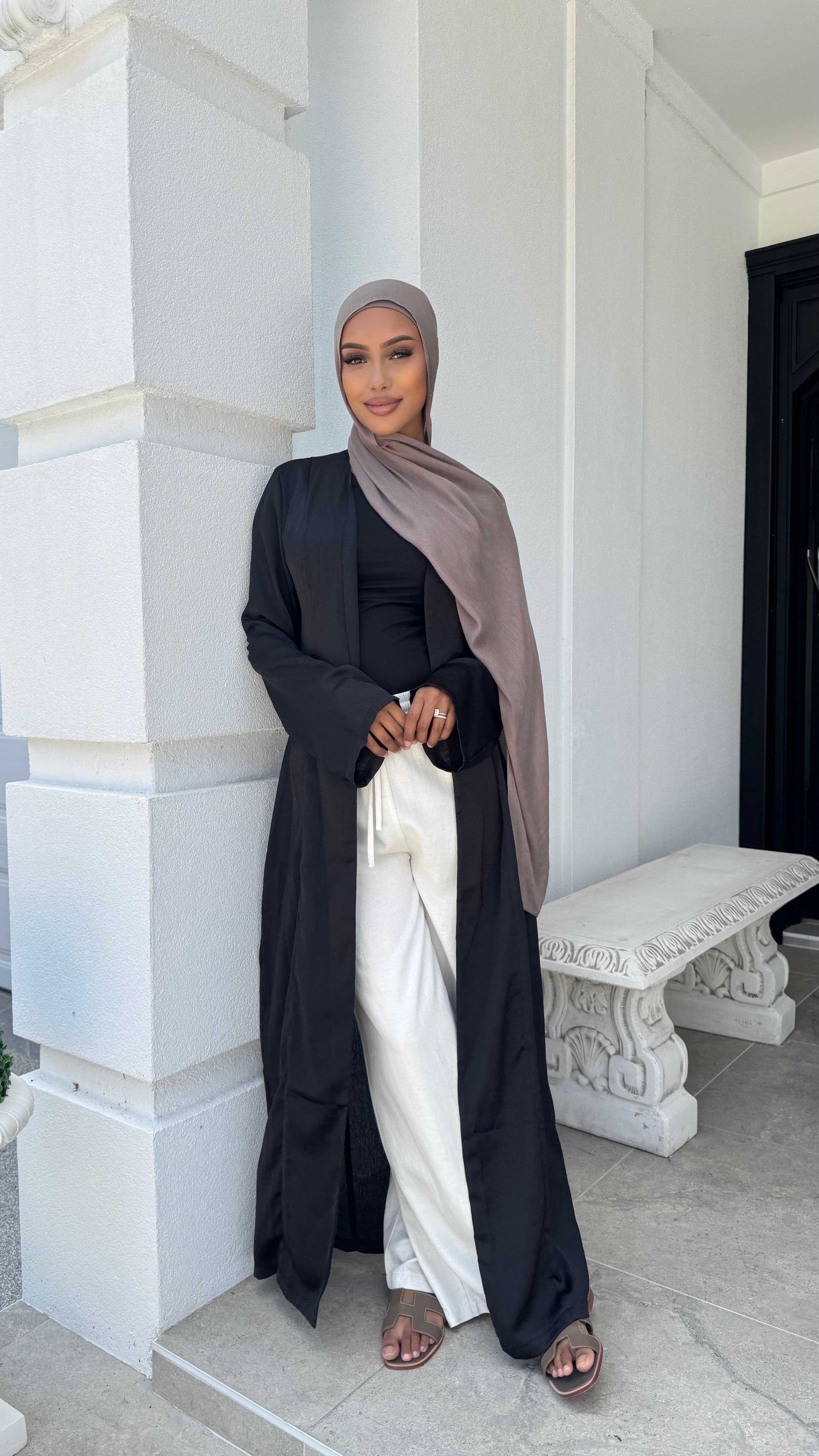 Alira Satin Drape Cape